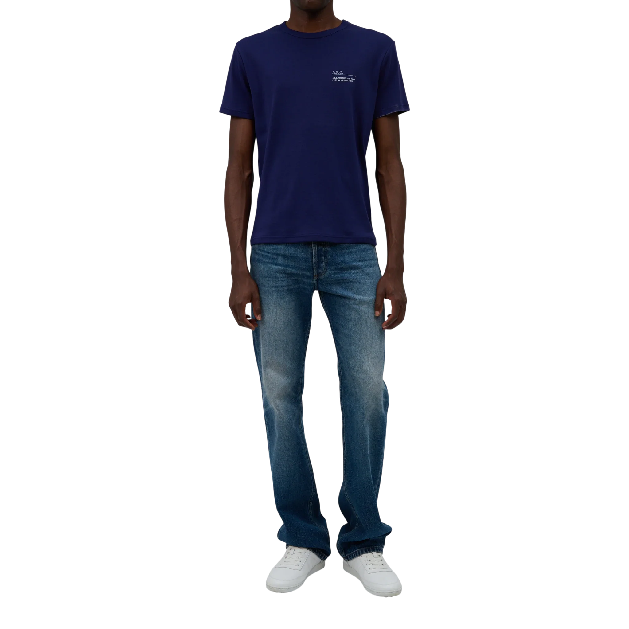 A.P.C. - T-Shirt Niclas T-shirt - Dark Blue