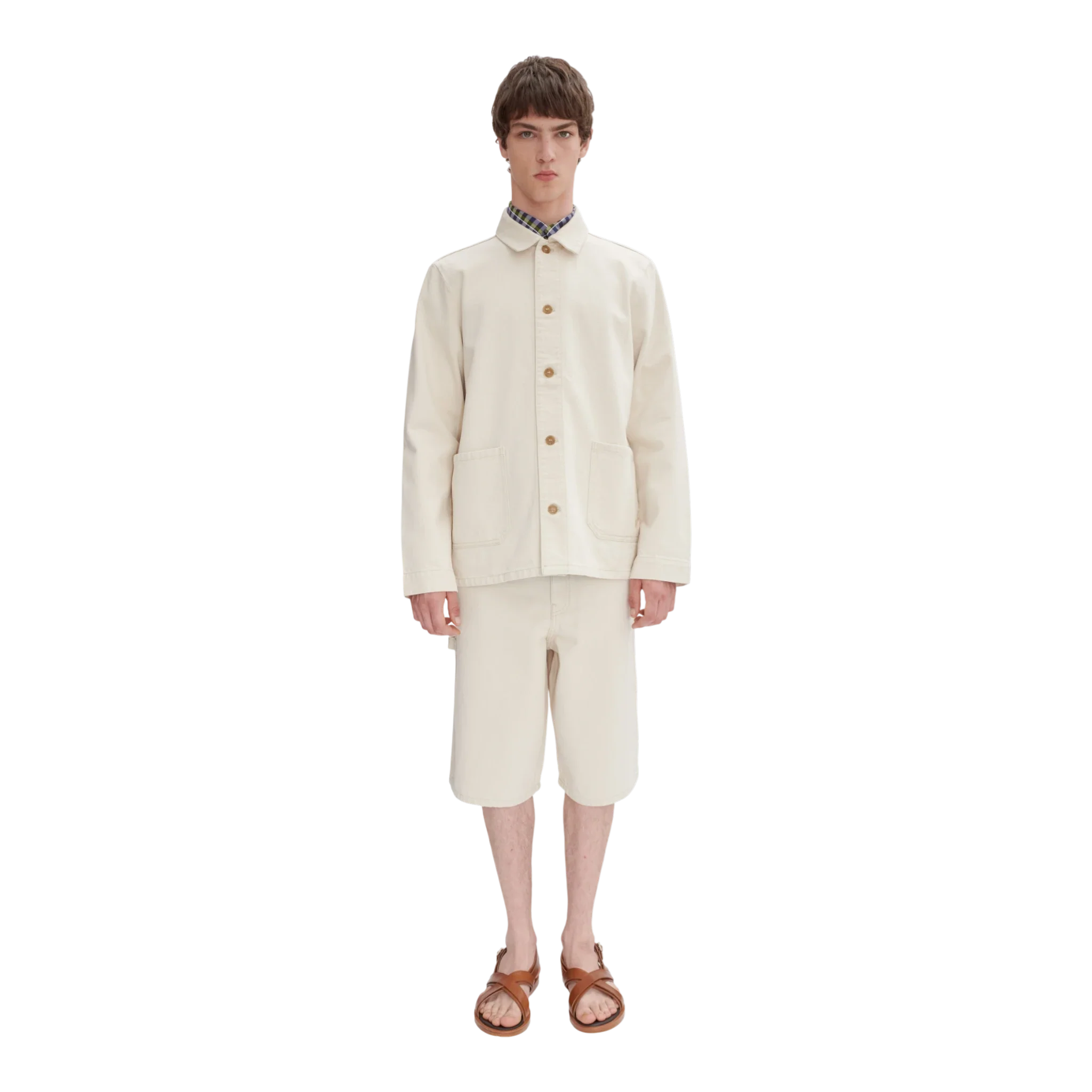 A.P.C. - Kerlouan Brodee Jacket - Ecru - Image 4