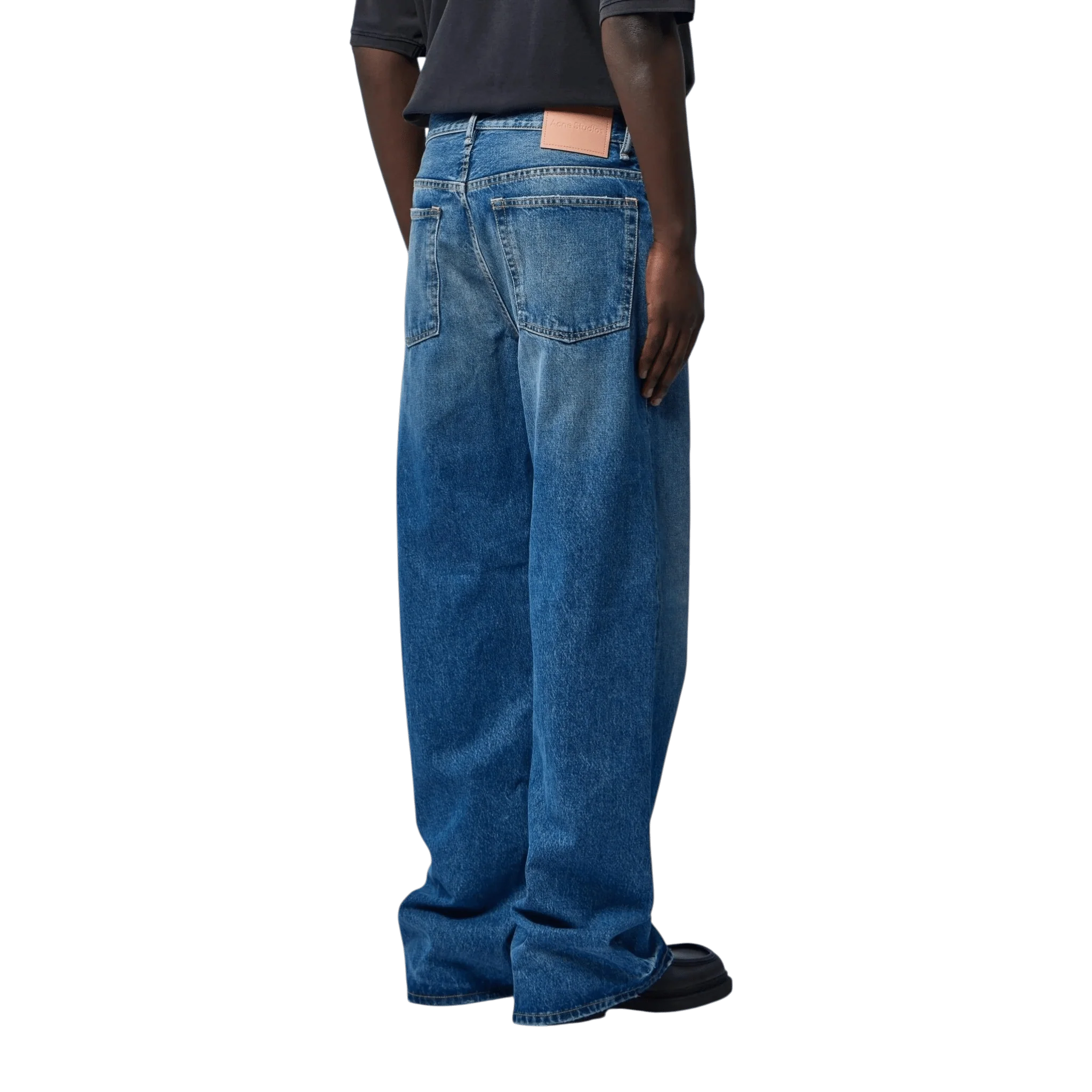 Acne Studios - 2021M Vintage Denim Pants - Mid Blue - Image 3