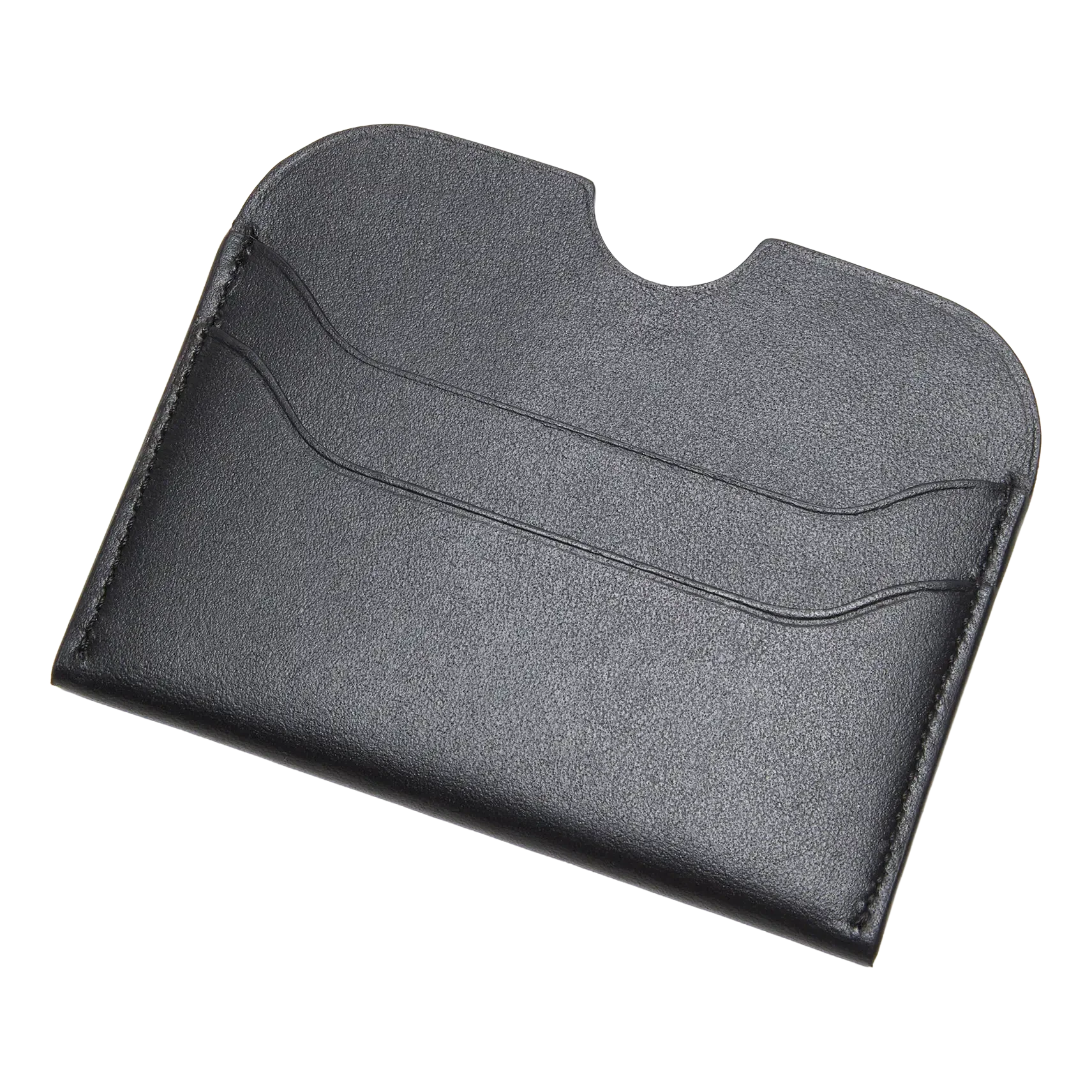 Acne Studios - Leather Card Holder - Black - Image 2