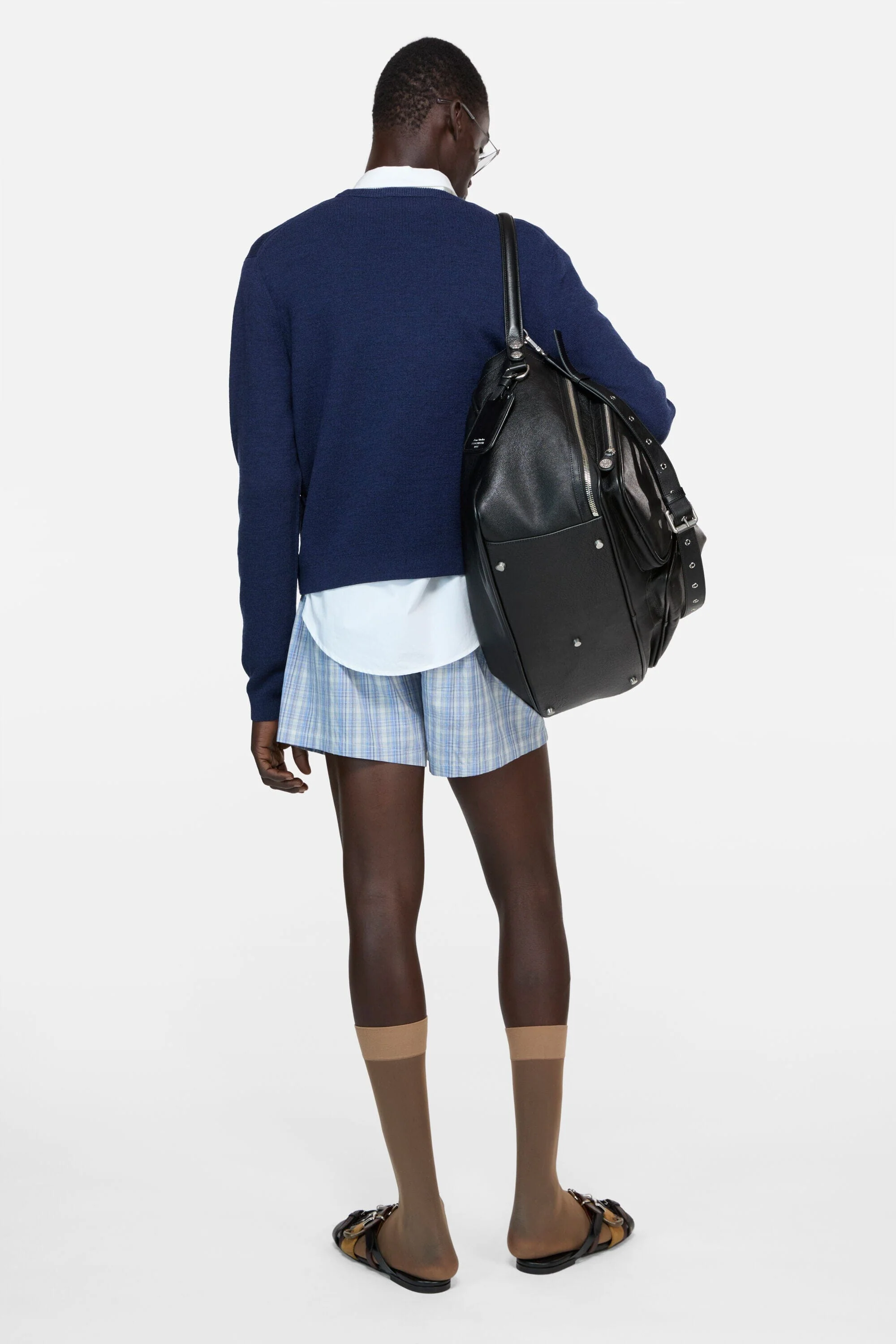 Acne Studios - Merino Wool Jumper - Navy - Image 4