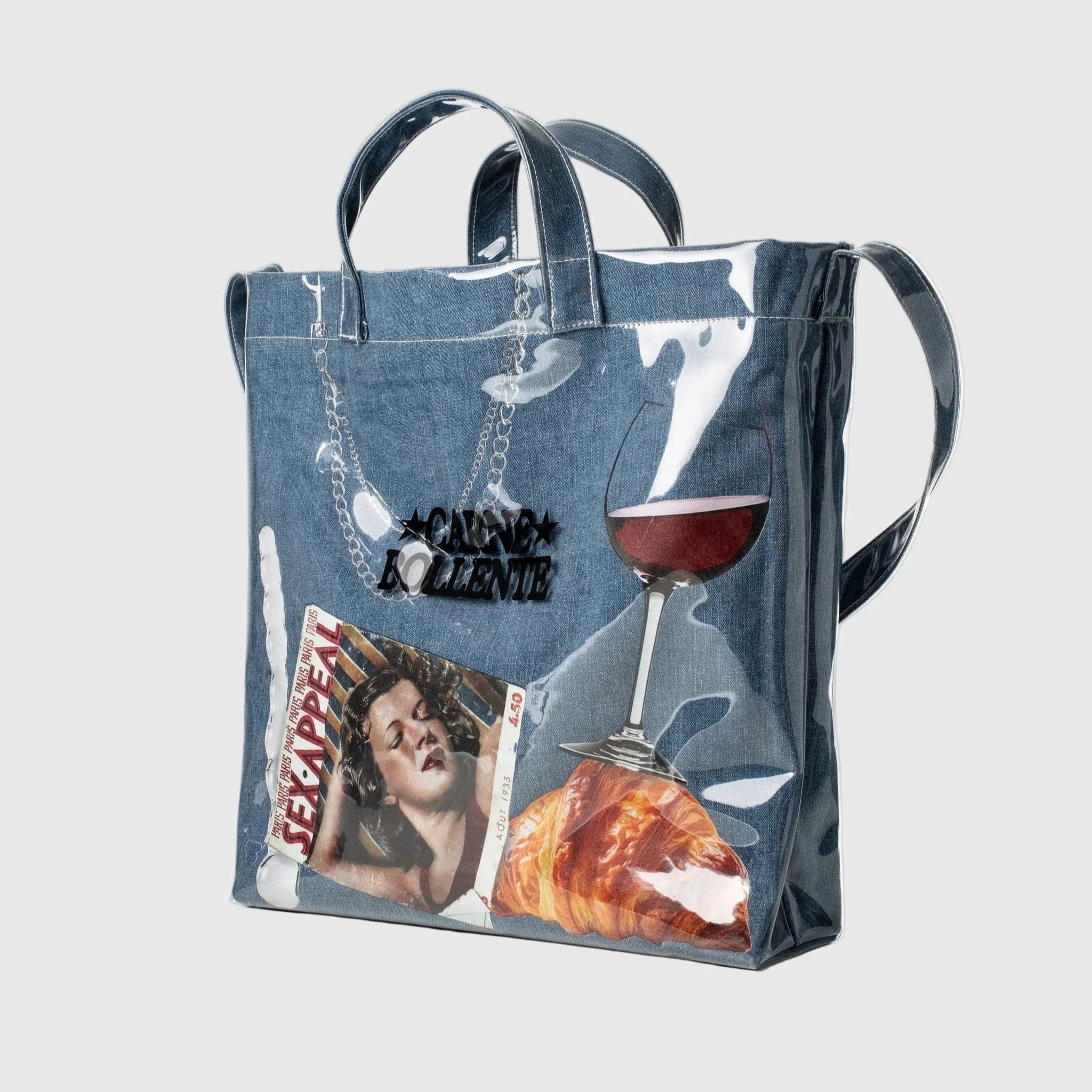 Carne Bollente - Carne's Essentials Tote Bag - Denim