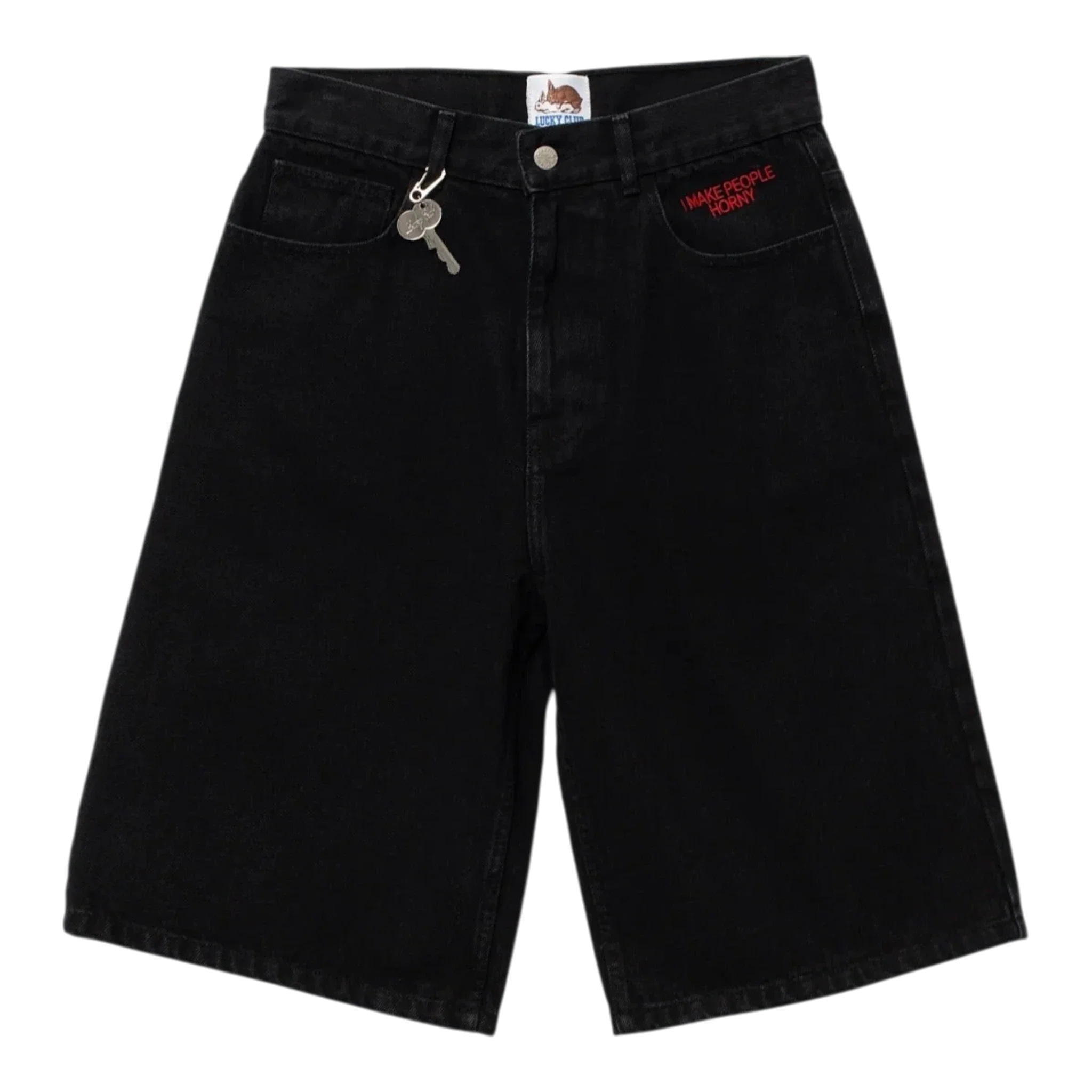 Carne Bollente - Heart On, Hard On Shorts - Off-Black