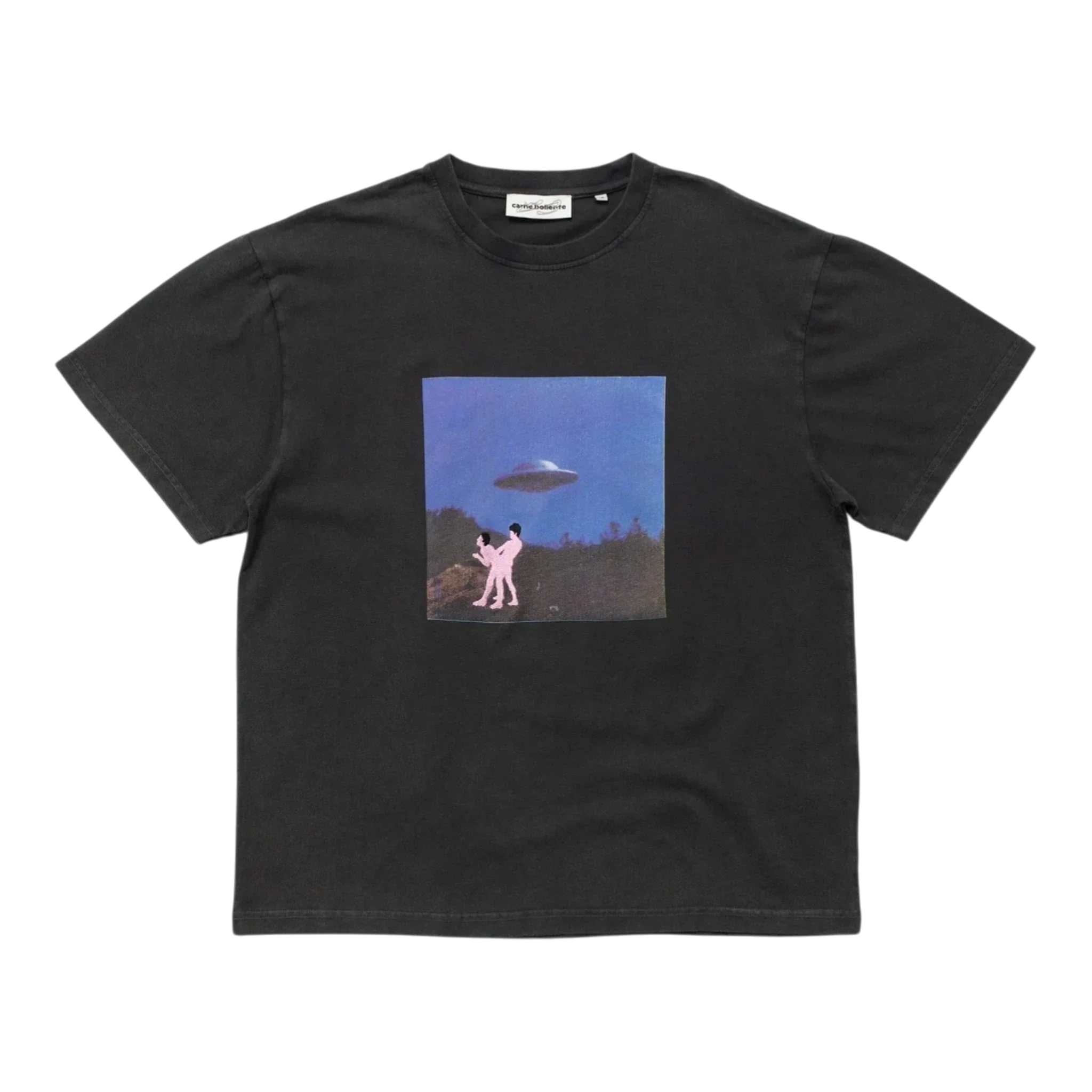 Carne Bollente - I Came From Outerspace T-shirt - Off-Black