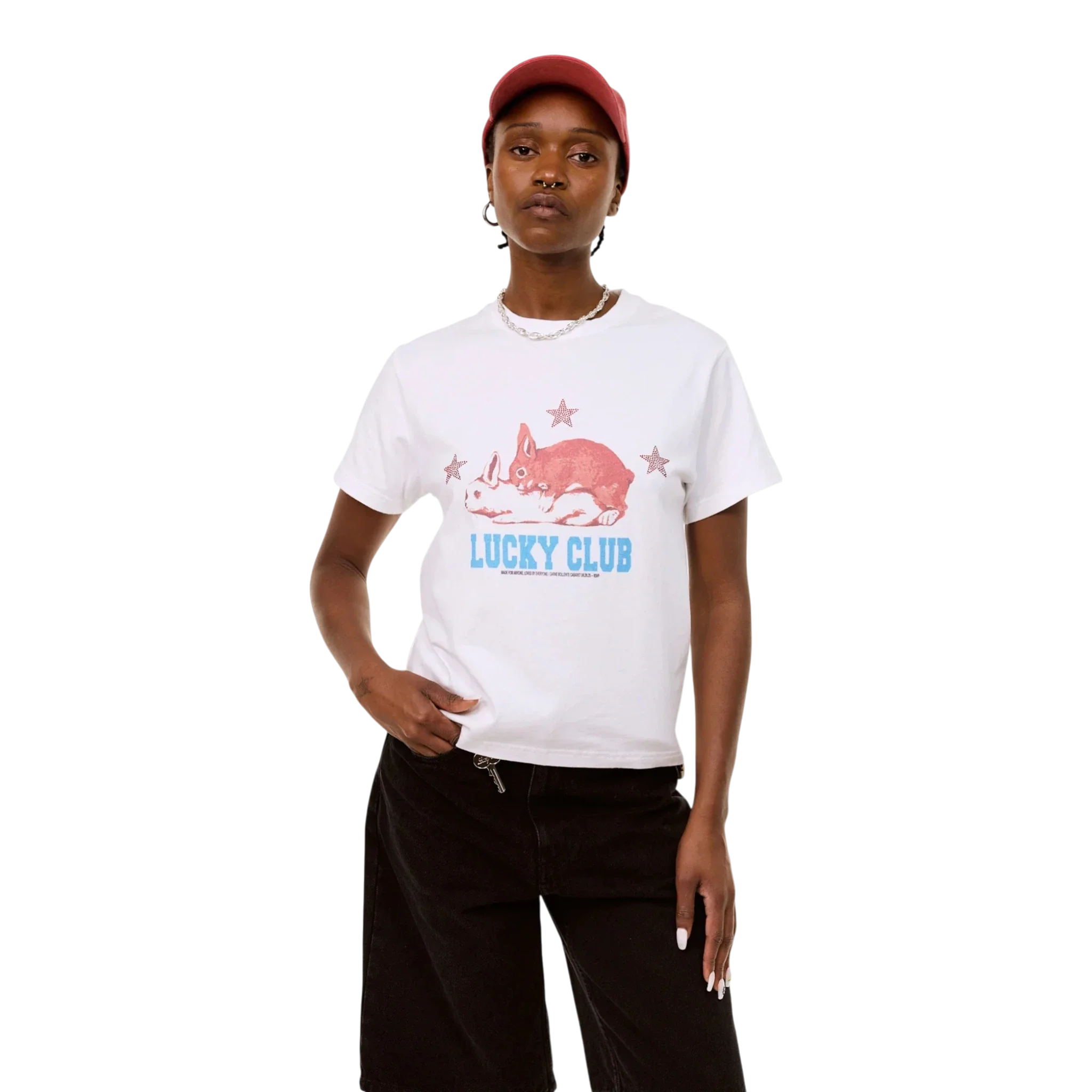 Carne Bollente - Lucky Club T-shirt - White - Image 2