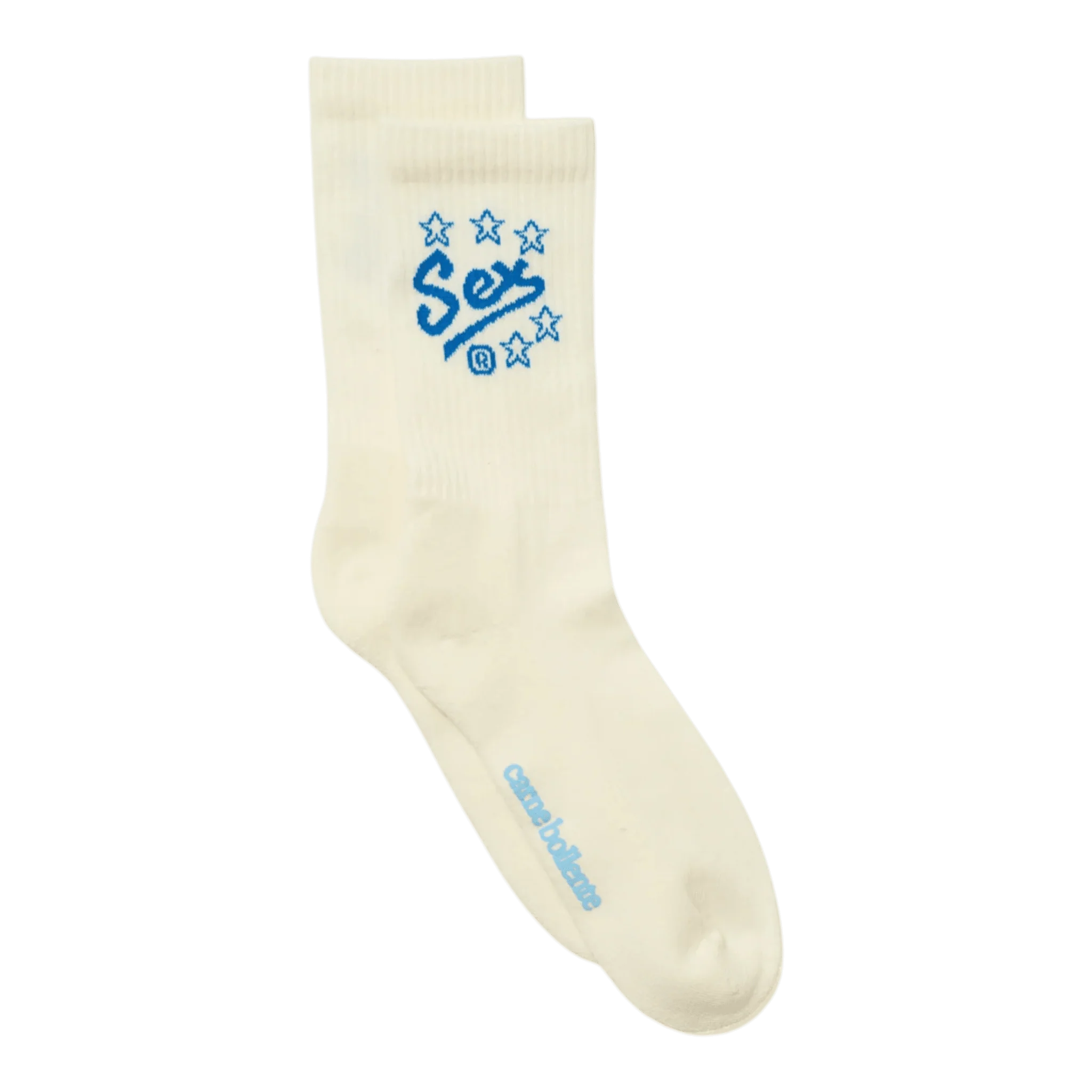 Carne Bollente - Shocks Socks - White