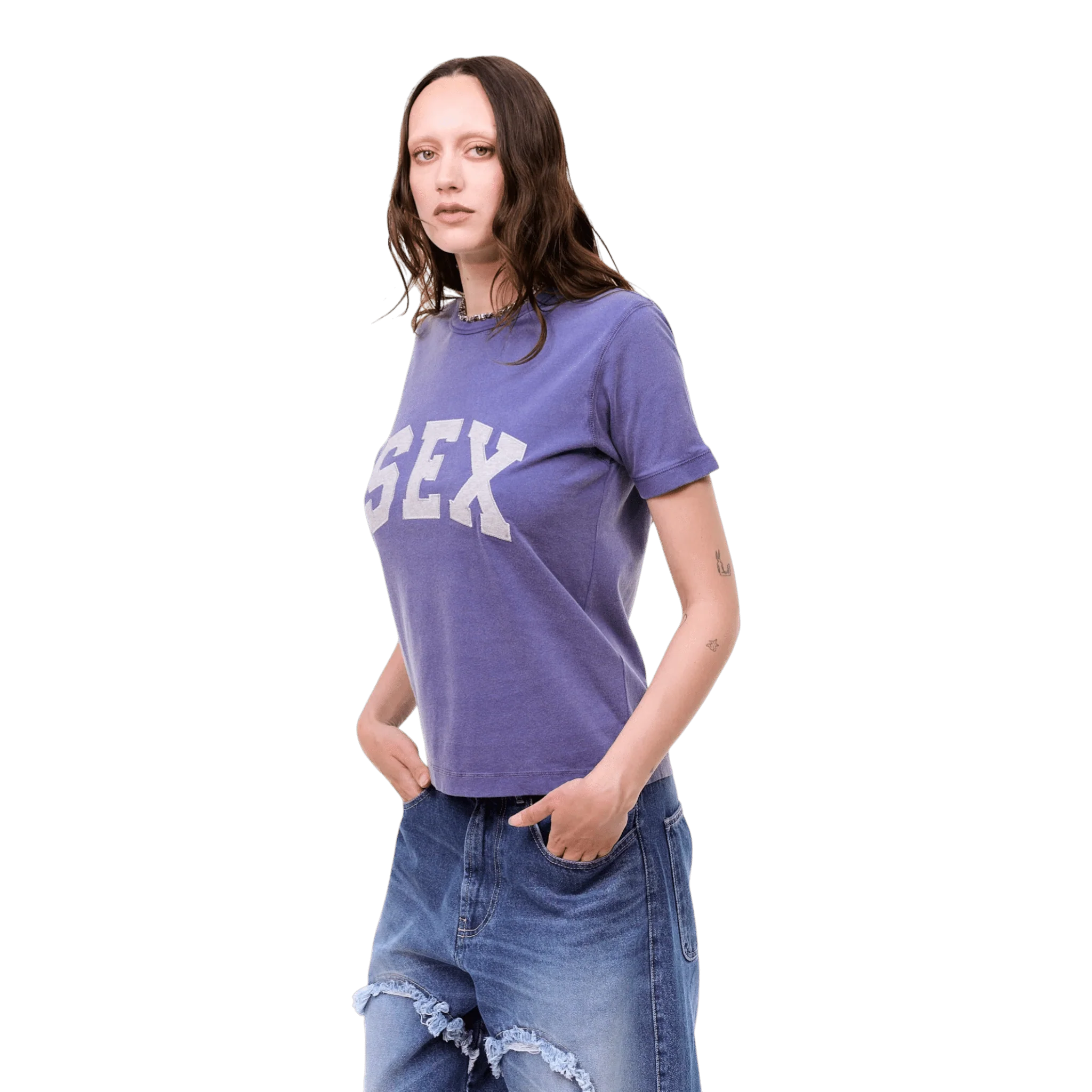 Carne Bollente - The Sex T-shirt - Dark Blue - Image 2