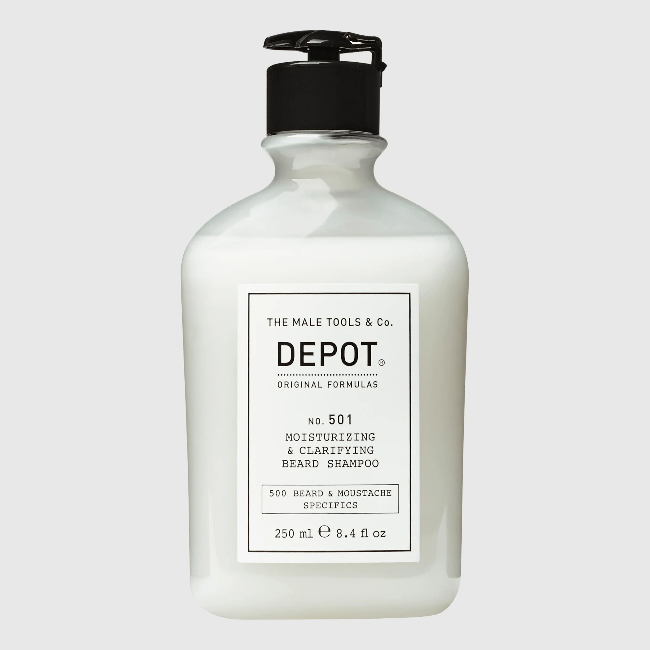 Depot - No. 501 Moisturizing & Clarifying Beard Shampoo
