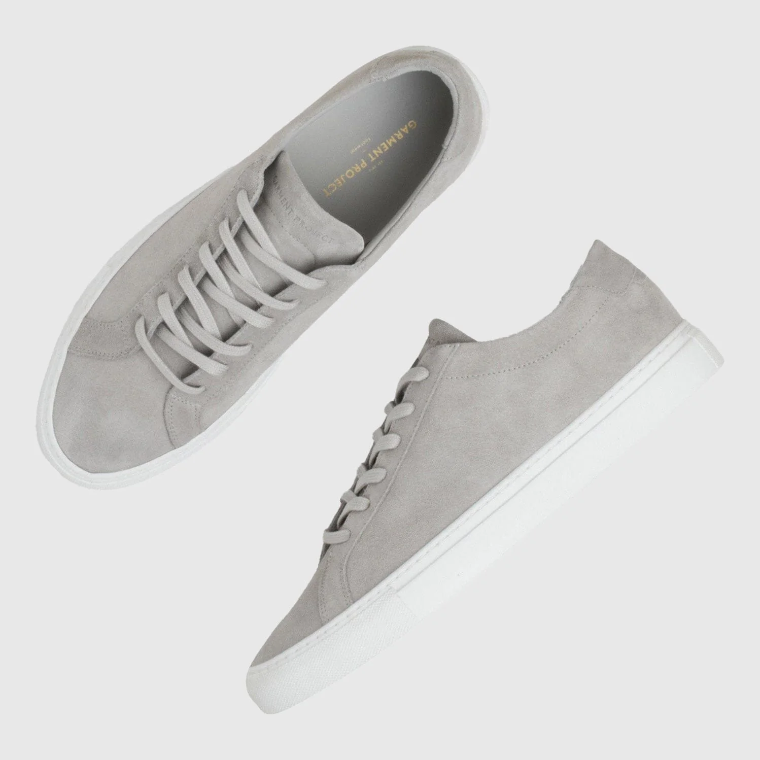 Garment Project - Suede Sneakers - Light Grey - Image 2