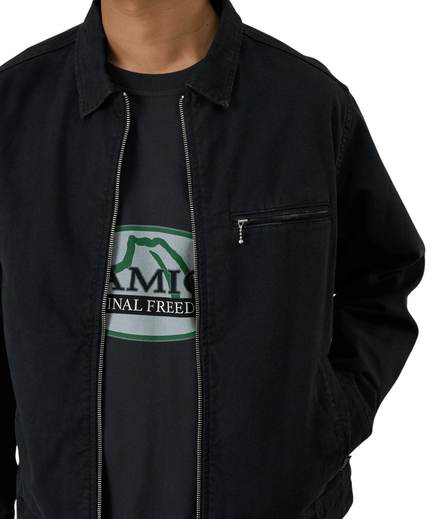 Gramicci - Taos Canvas Jacket - Black - Image 2