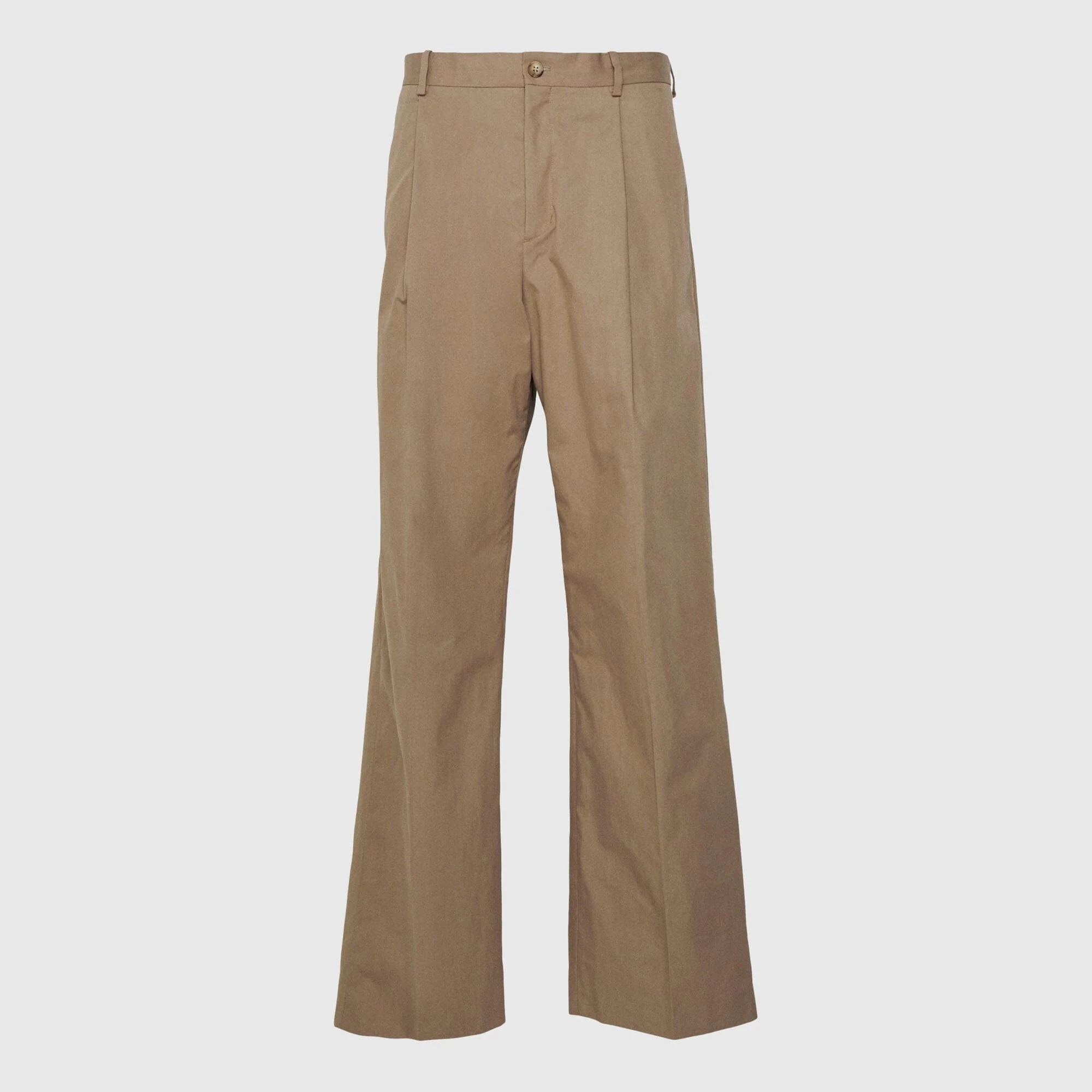 Han Kjøbenhavn - Oversized Pleated Suit Trousers - Light Brown