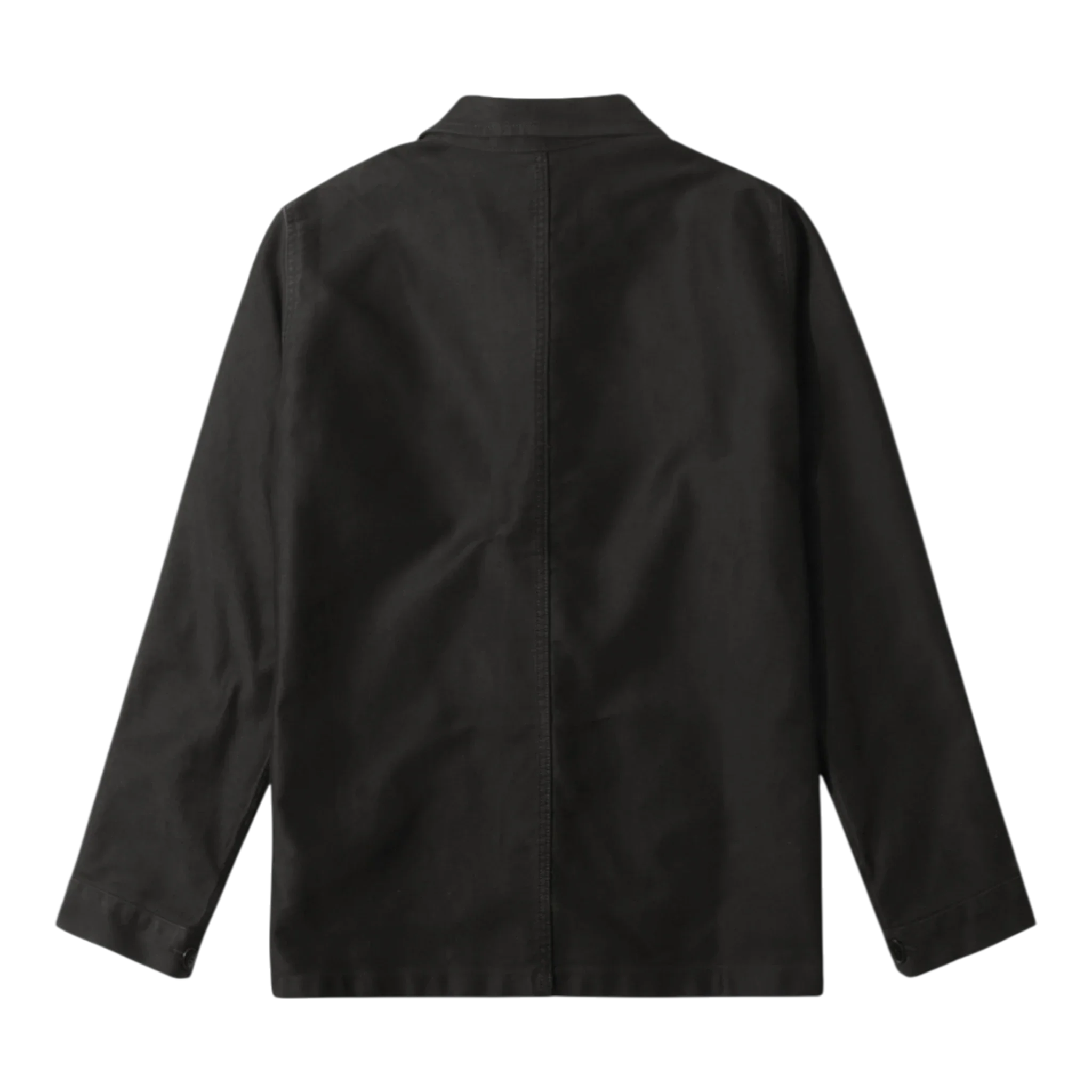 Le Mont Saint Michel - Moleskin Work Jacket - Black - Image 2