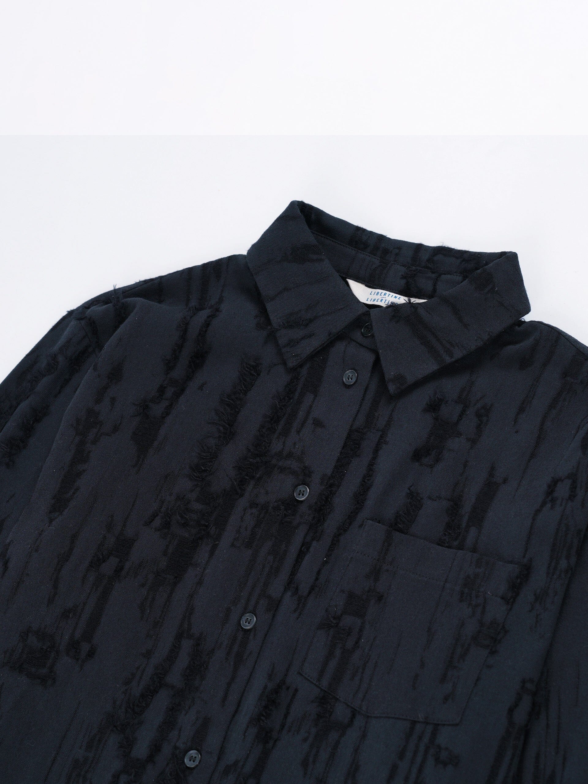 Libertine-Libertine - Record Shirt - Black - Image 2