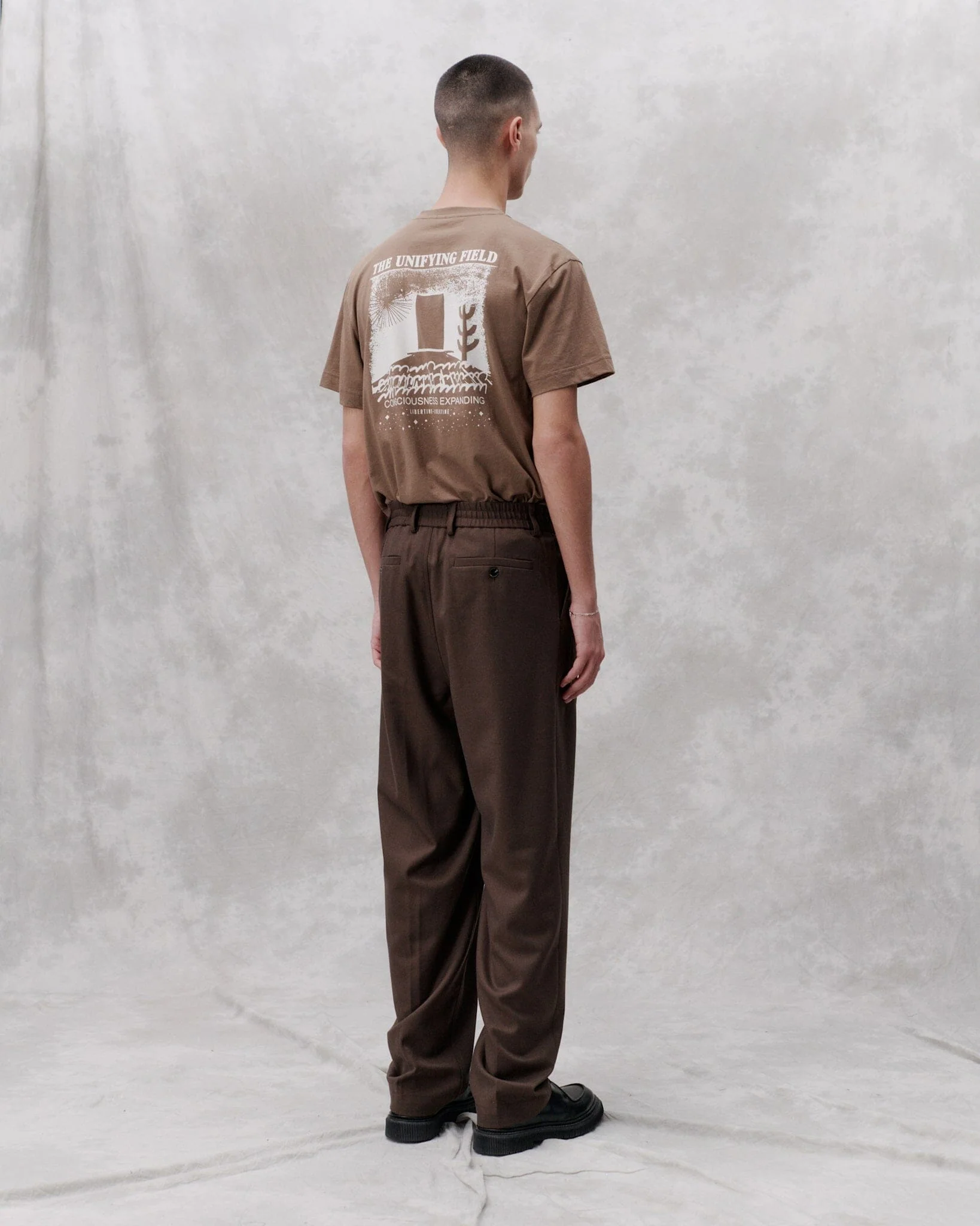 Libertine-Libertine - Twill Agency Pants - Chocolate Brown - Image 3