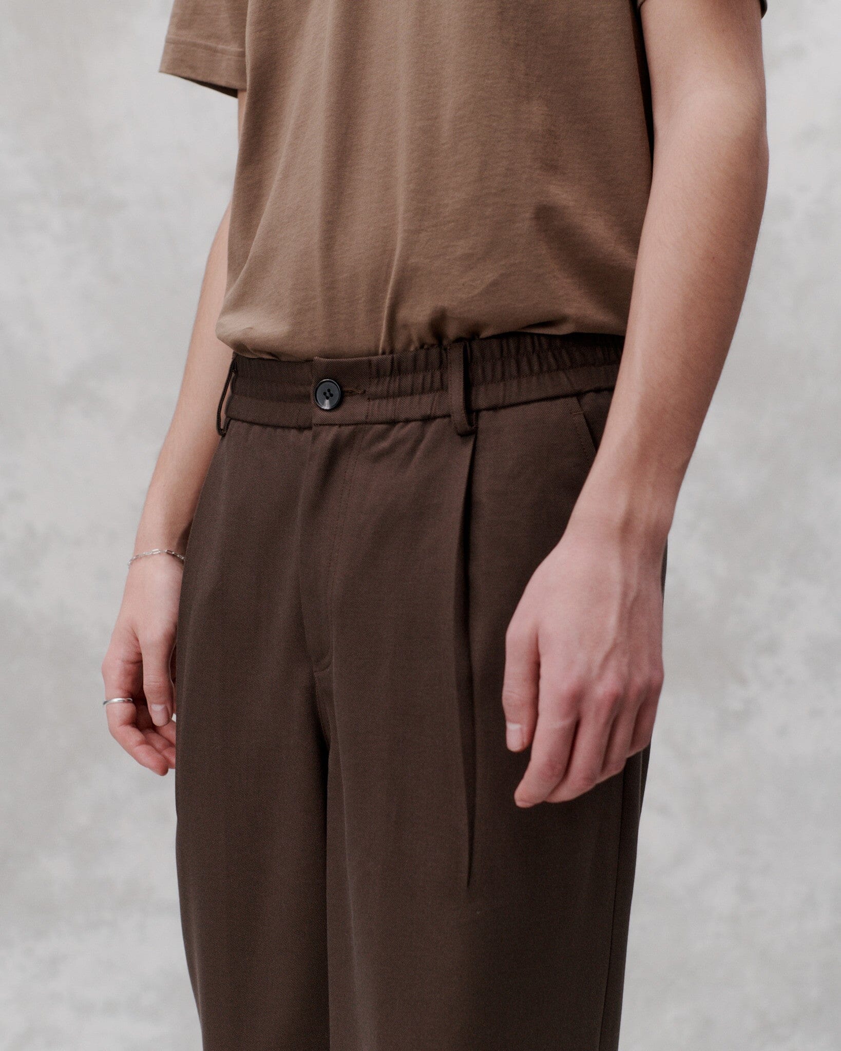 Libertine-Libertine - Twill Agency Pants - Chocolate Brown - Image 4