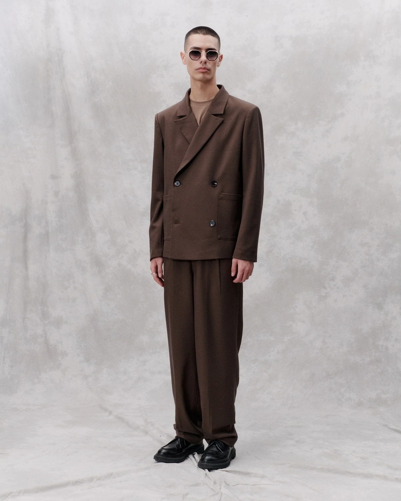 Libertine-Libertine - Twill Agency Pants - Chocolate Brown - Image 5