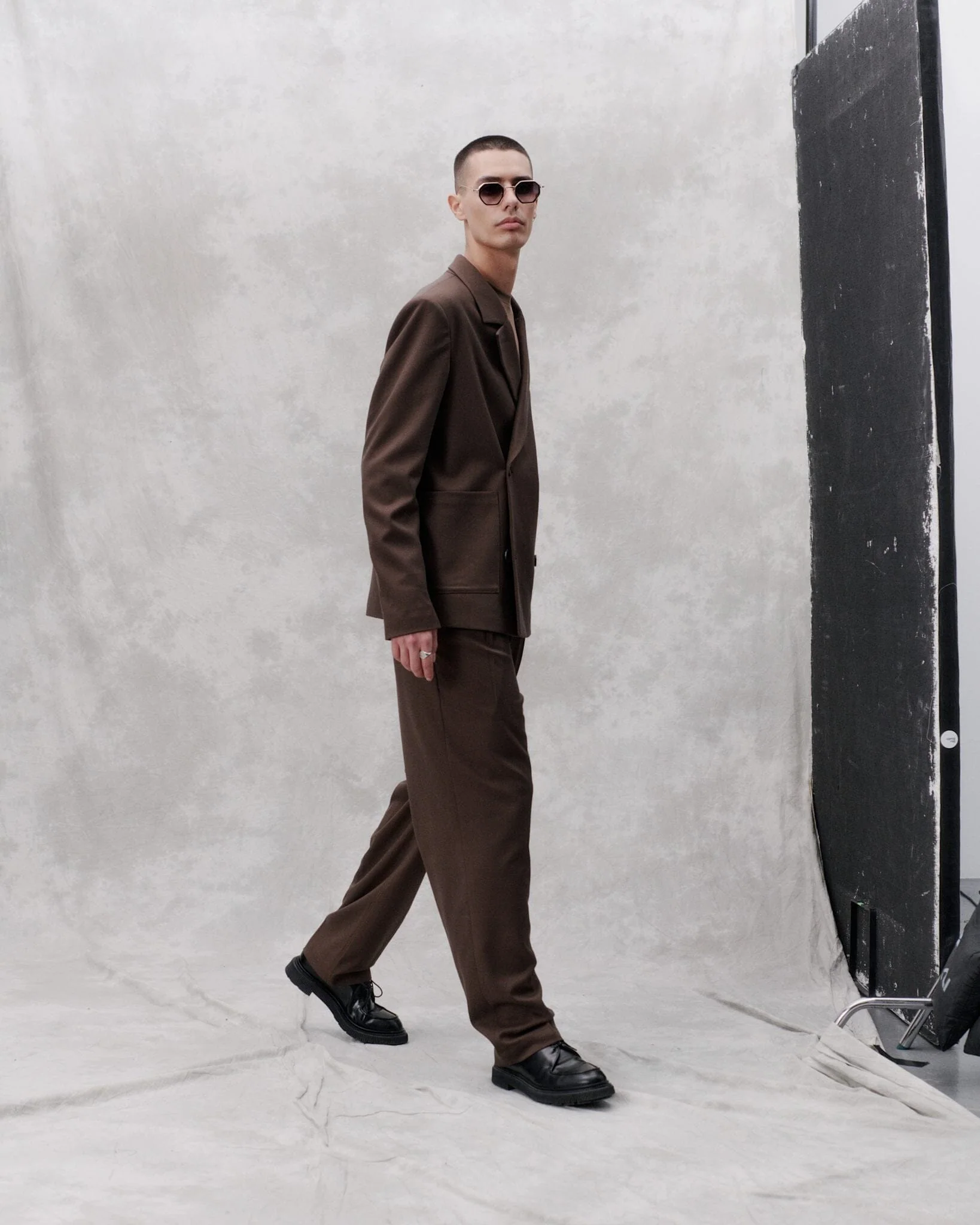 Libertine-Libertine - Twill Agency Pants - Chocolate Brown - Image 7