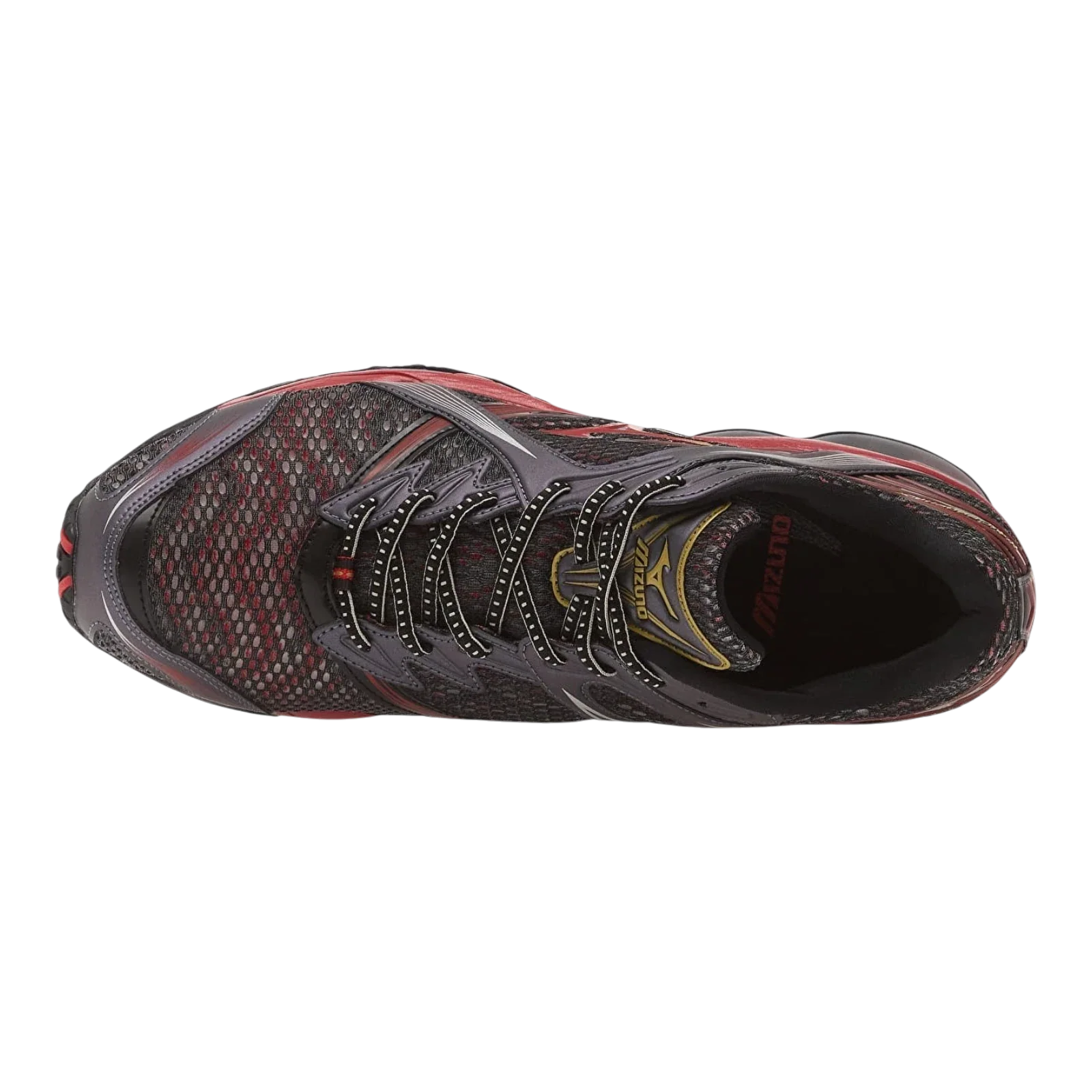 Mizuno - Wave Prophecy 1 - Harbor Mist/Chinese Red/Black - Image 4