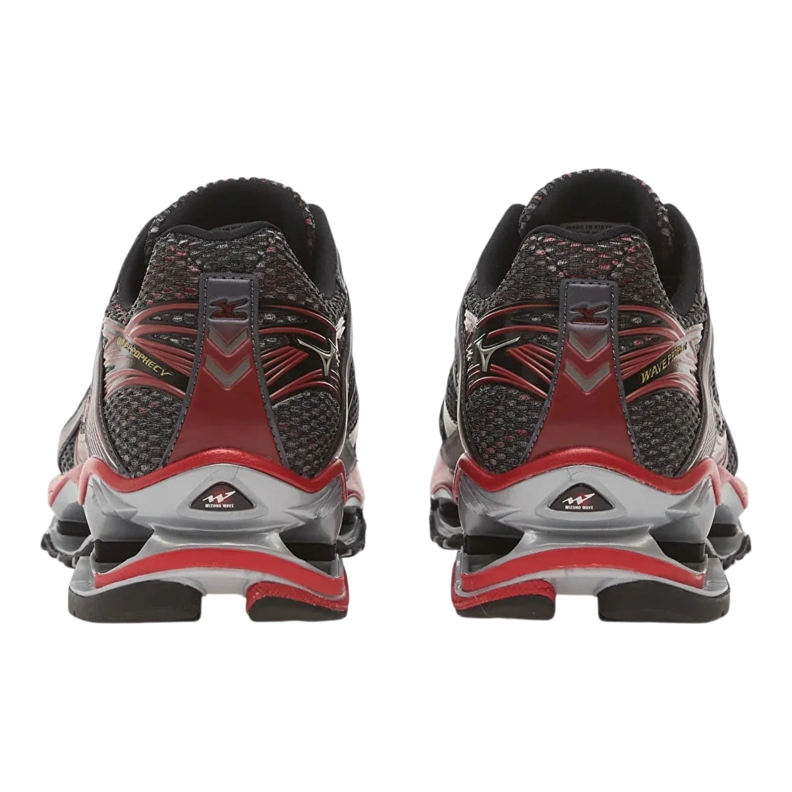Mizuno - Wave Prophecy 1 - Harbor Mist/Chinese Red/Black - Image 6
