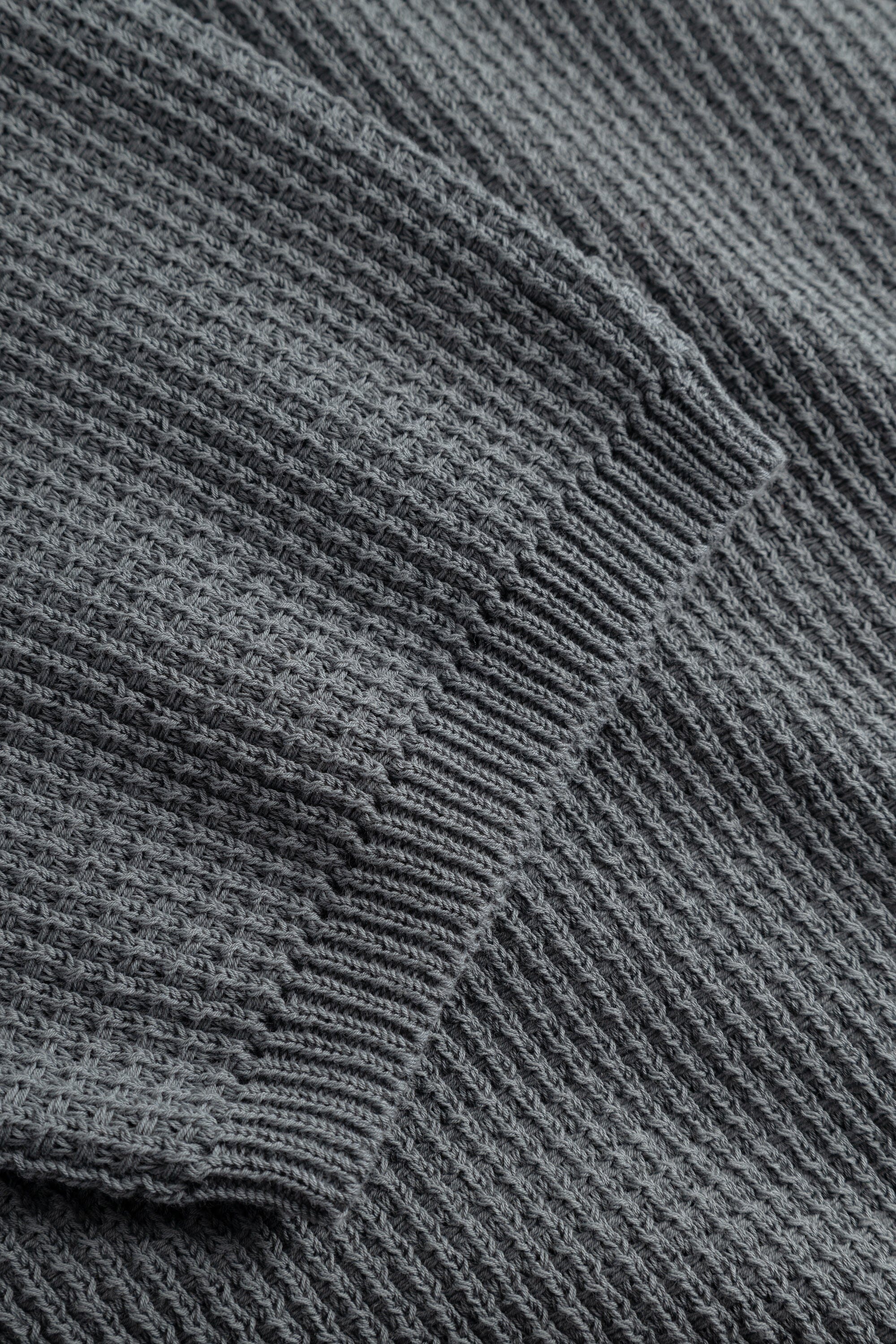 Norse Projects - Anholt Cotton Crepe Polo - Greyish Blue - Image 4