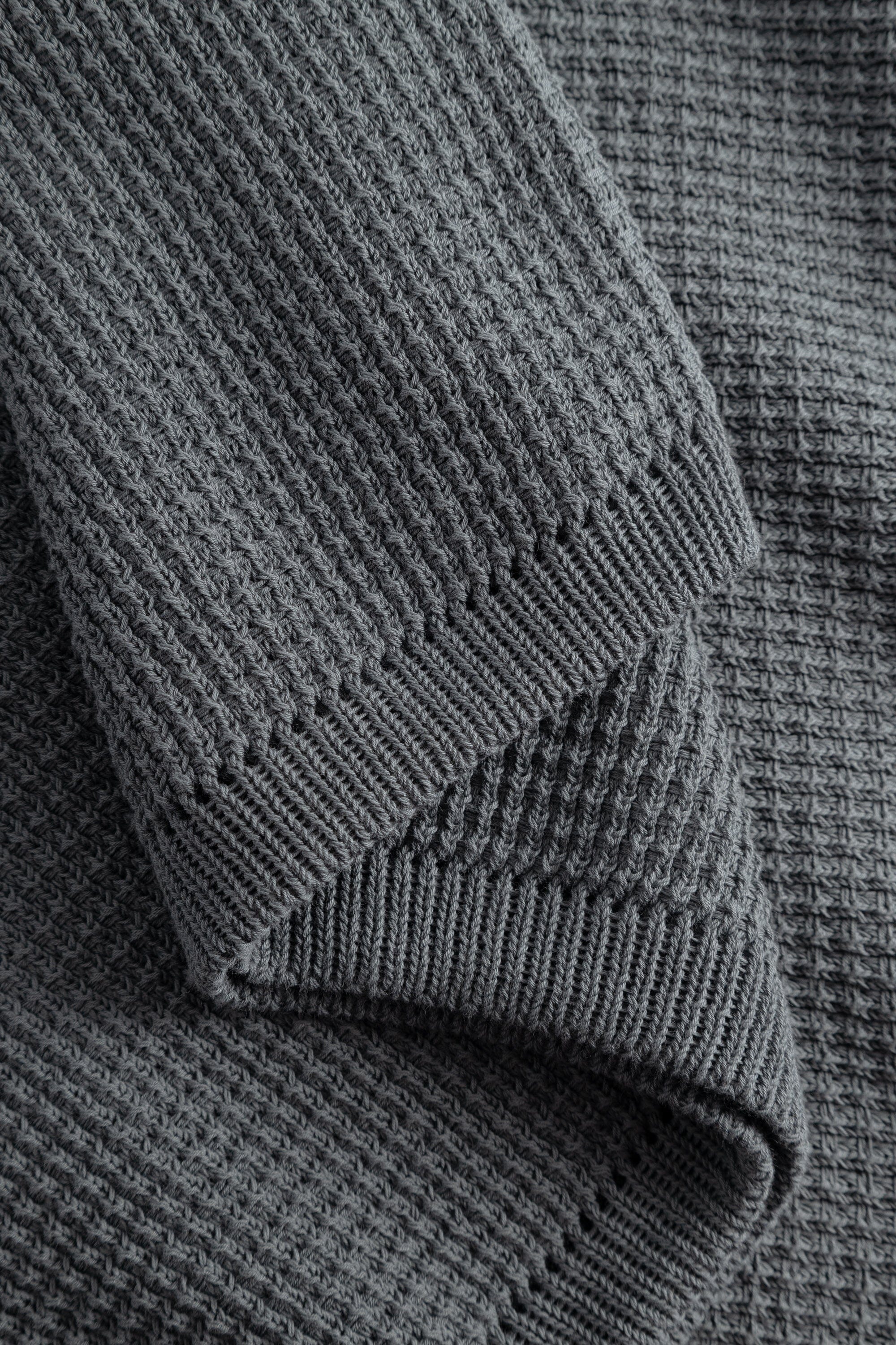 Norse Projects - Anholt Cotton Crepe Polo - Greyish Blue - Image 5