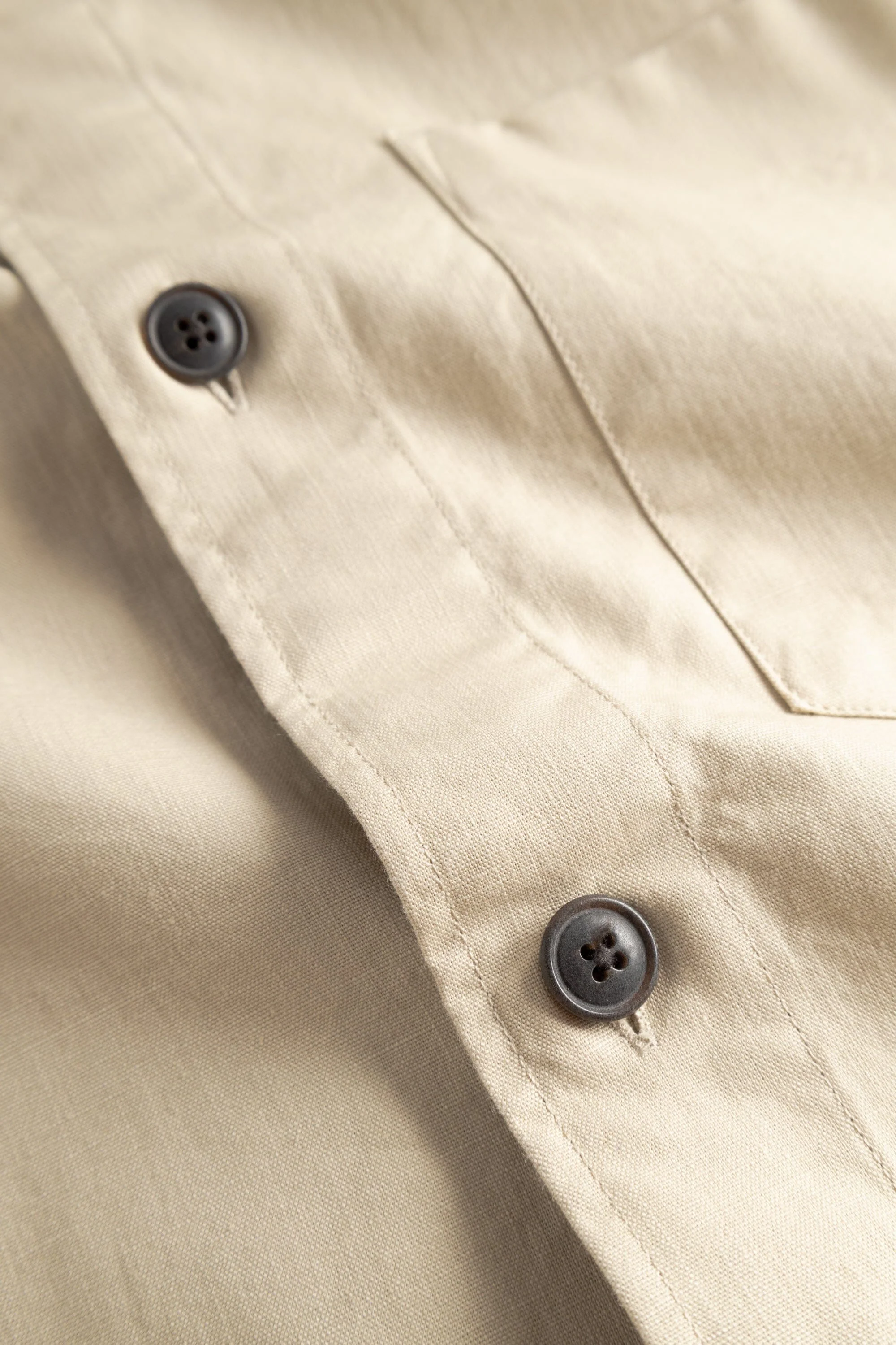 Norse Projects - Espevik Oversized Faded Pigment Dyed SS Shirt - Tan - Image 5