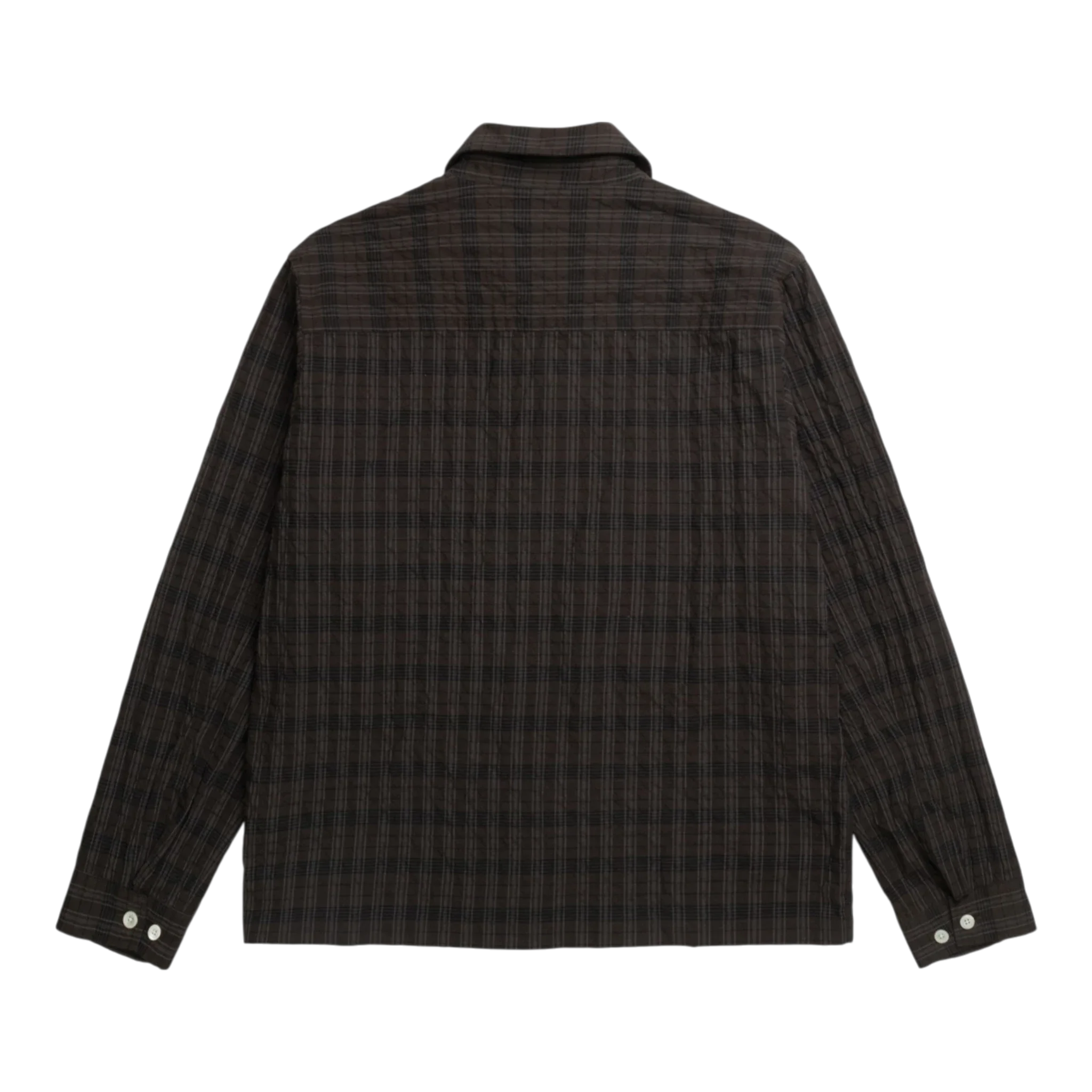 Norse Projects - Mols Hunting Check Shirt - Delicioso Brown - Image 2