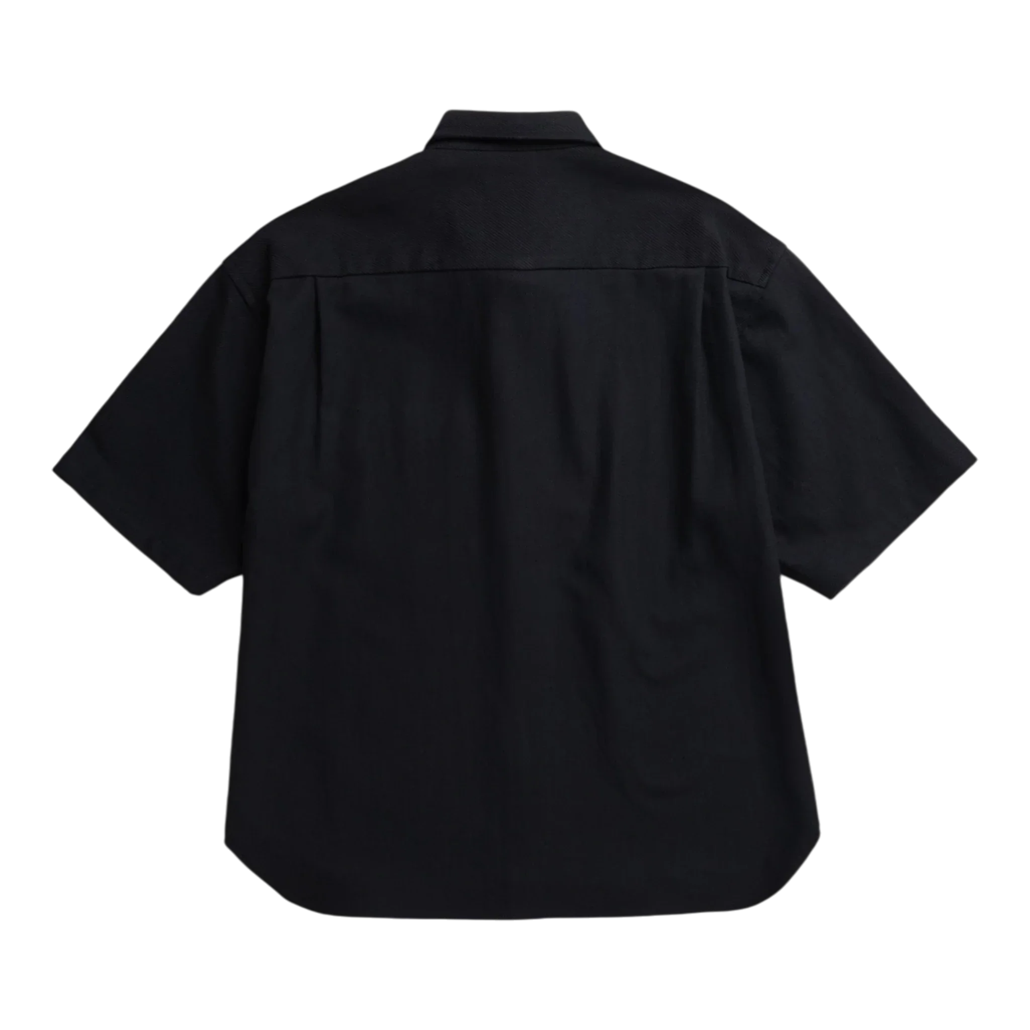 Norse Projects - Ulriken Oversized Cotton Linen Twill SS Shirt - Dark Navy - Image 2