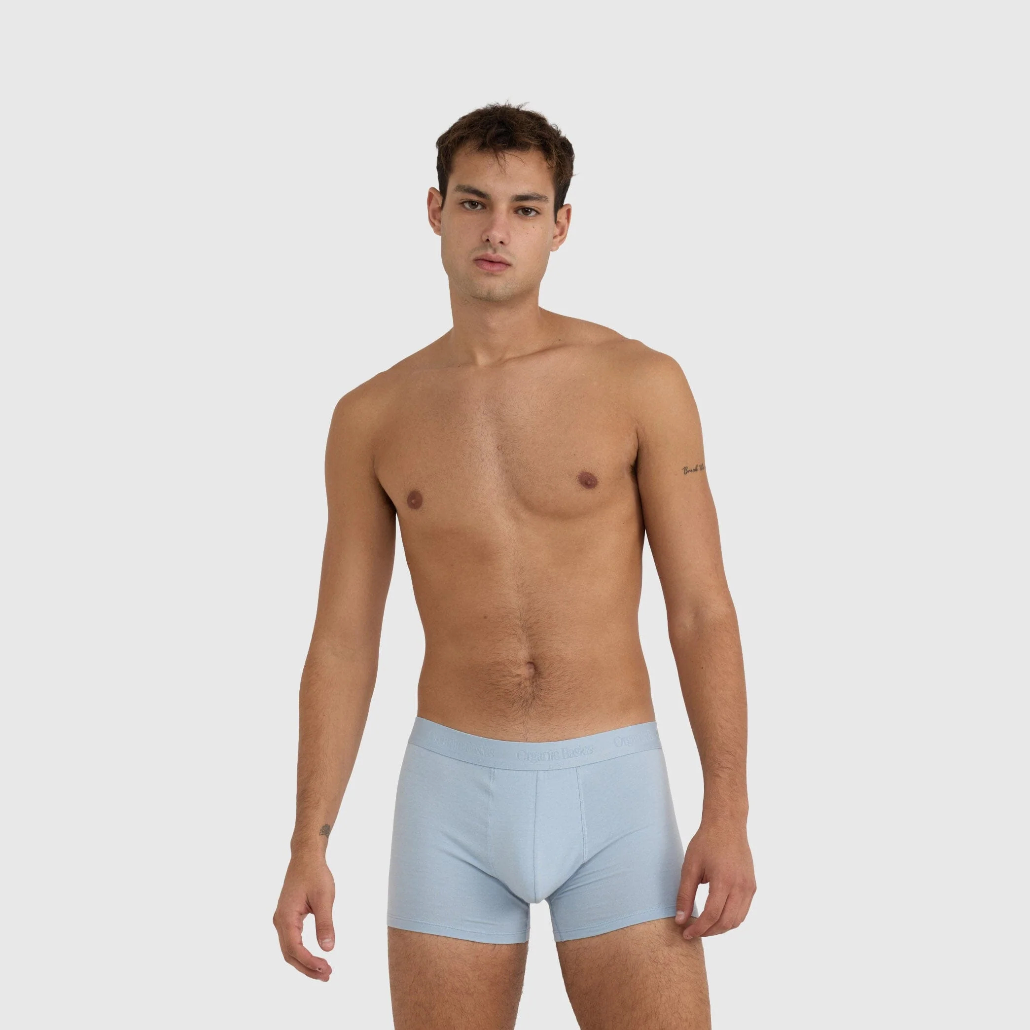 Organic Basics - Core Trunks 3-Pack - Cloudy Blue / Stone Blue / Midnight Blue - Image 2