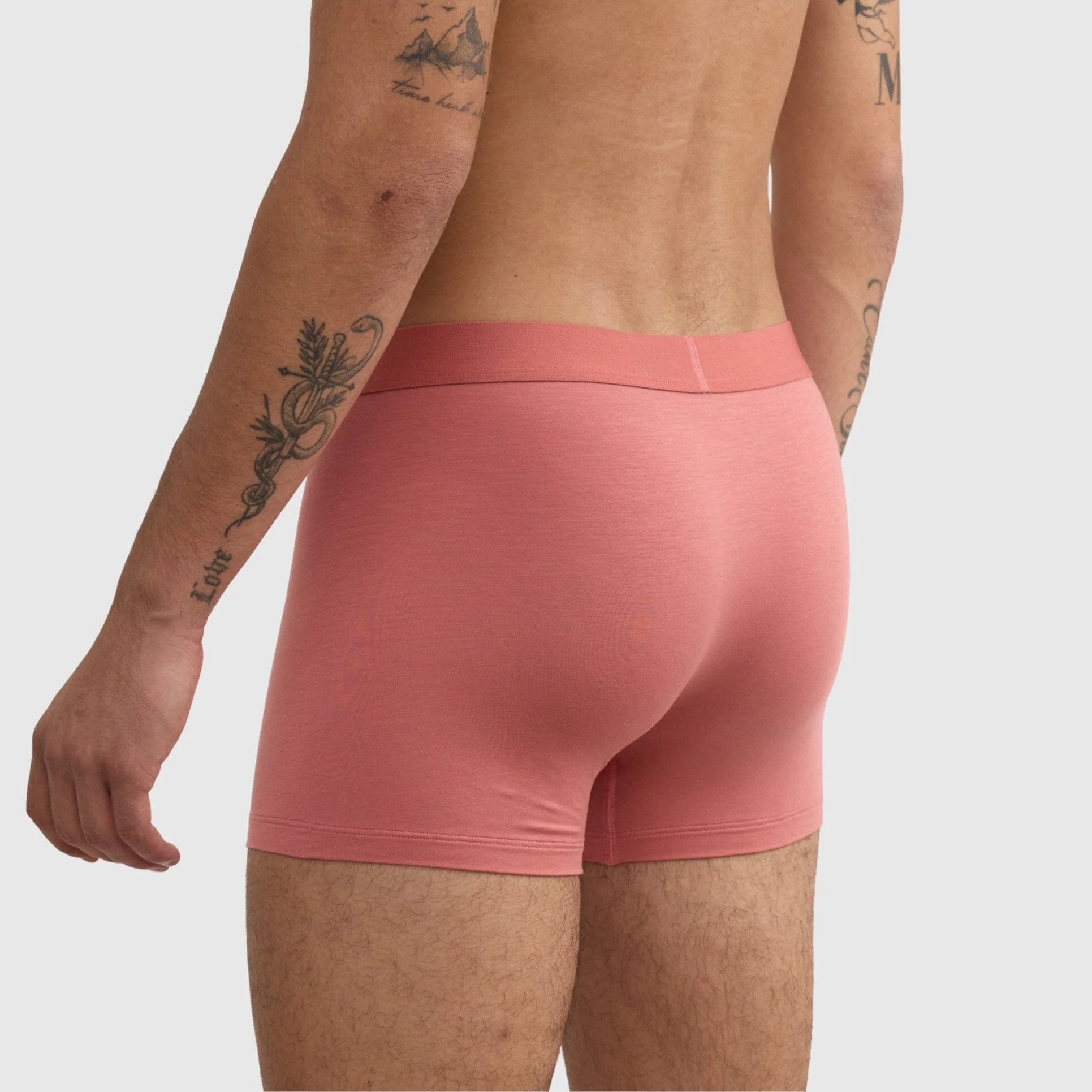 Organic Basics - Soft Touch Trunks 3-pack - Terracotta / Rich Brown / Midnight Blue - Image 5
