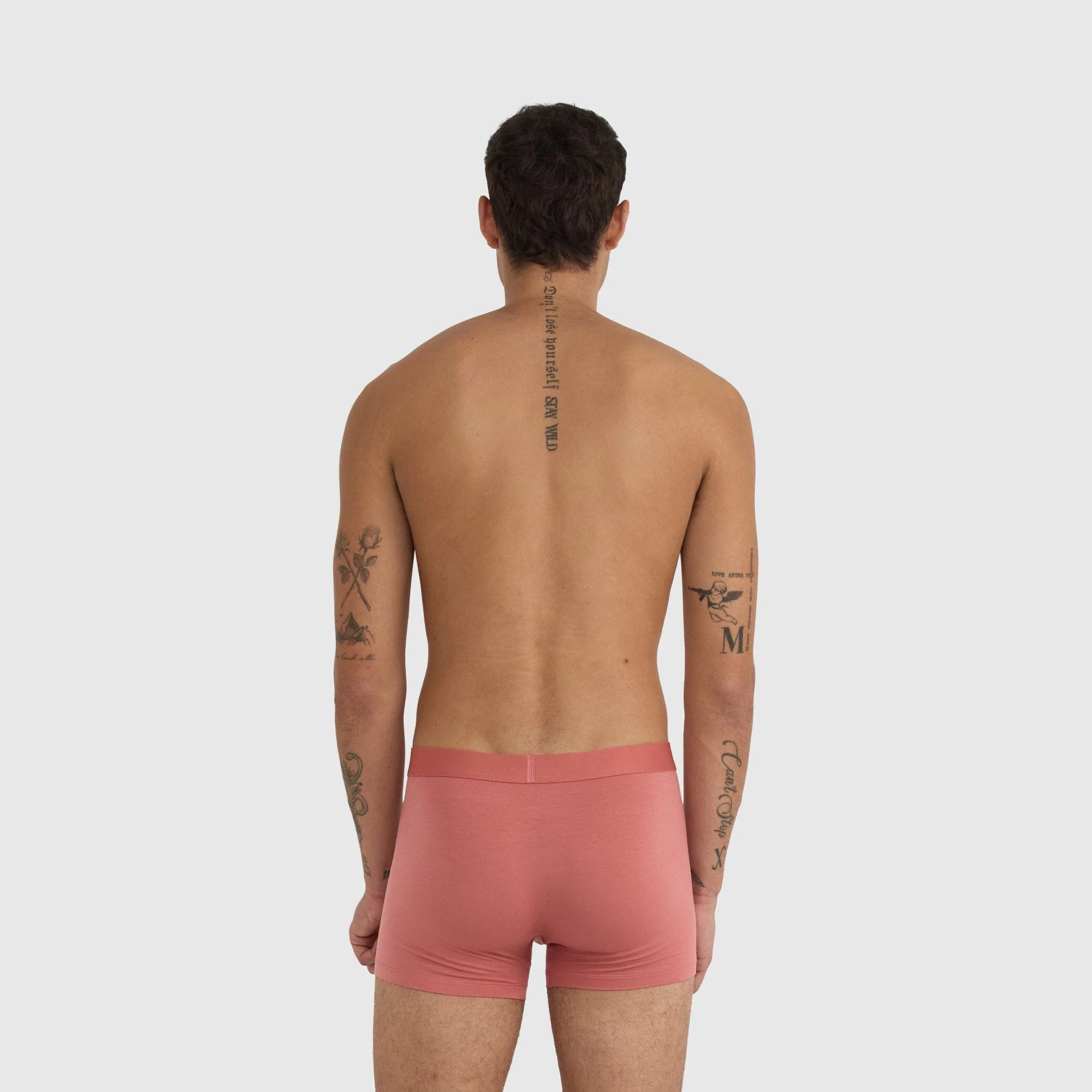 Organic Basics - Soft Touch Trunks 3-pack - Terracotta / Rich Brown / Midnight Blue - Image 8