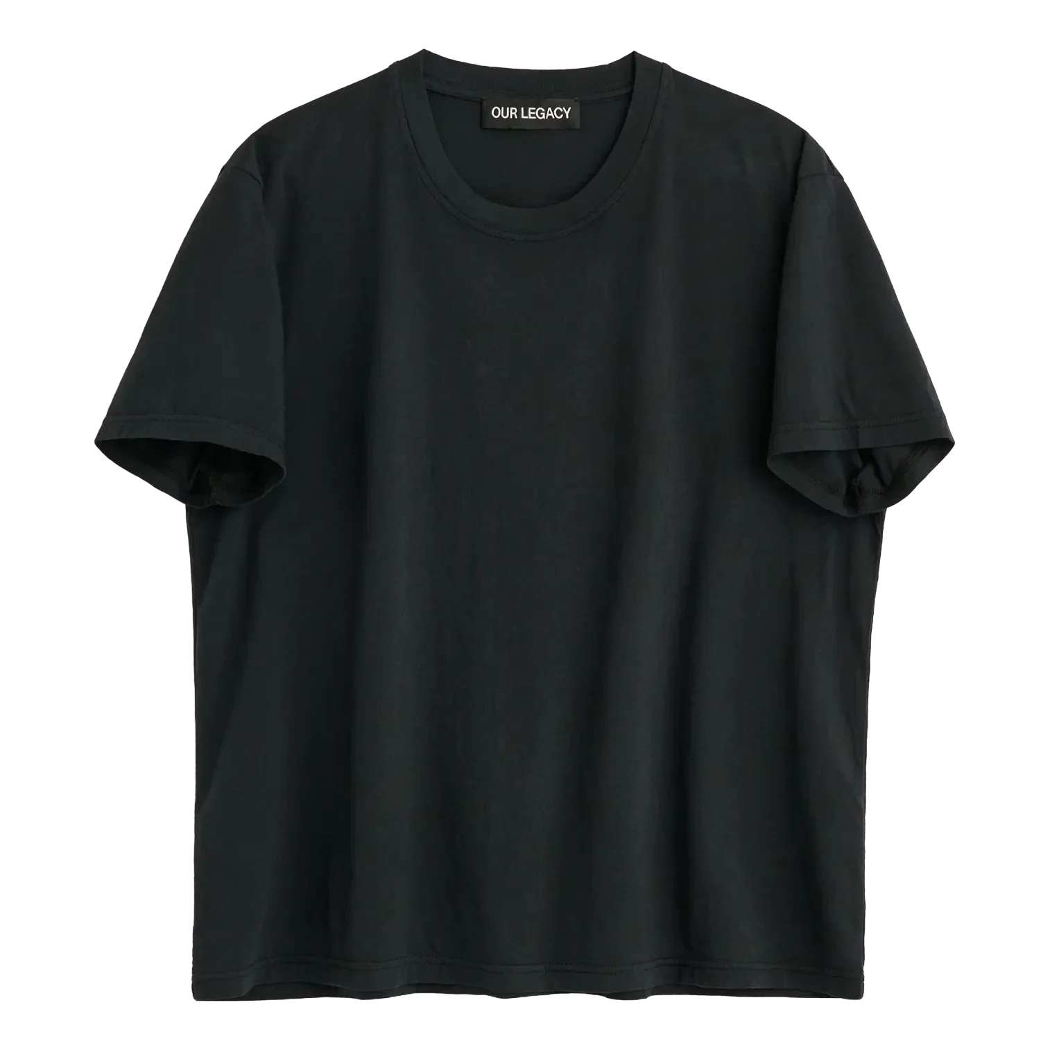 Our Legacy - Classic T-shirt - Black Clean Jersey
