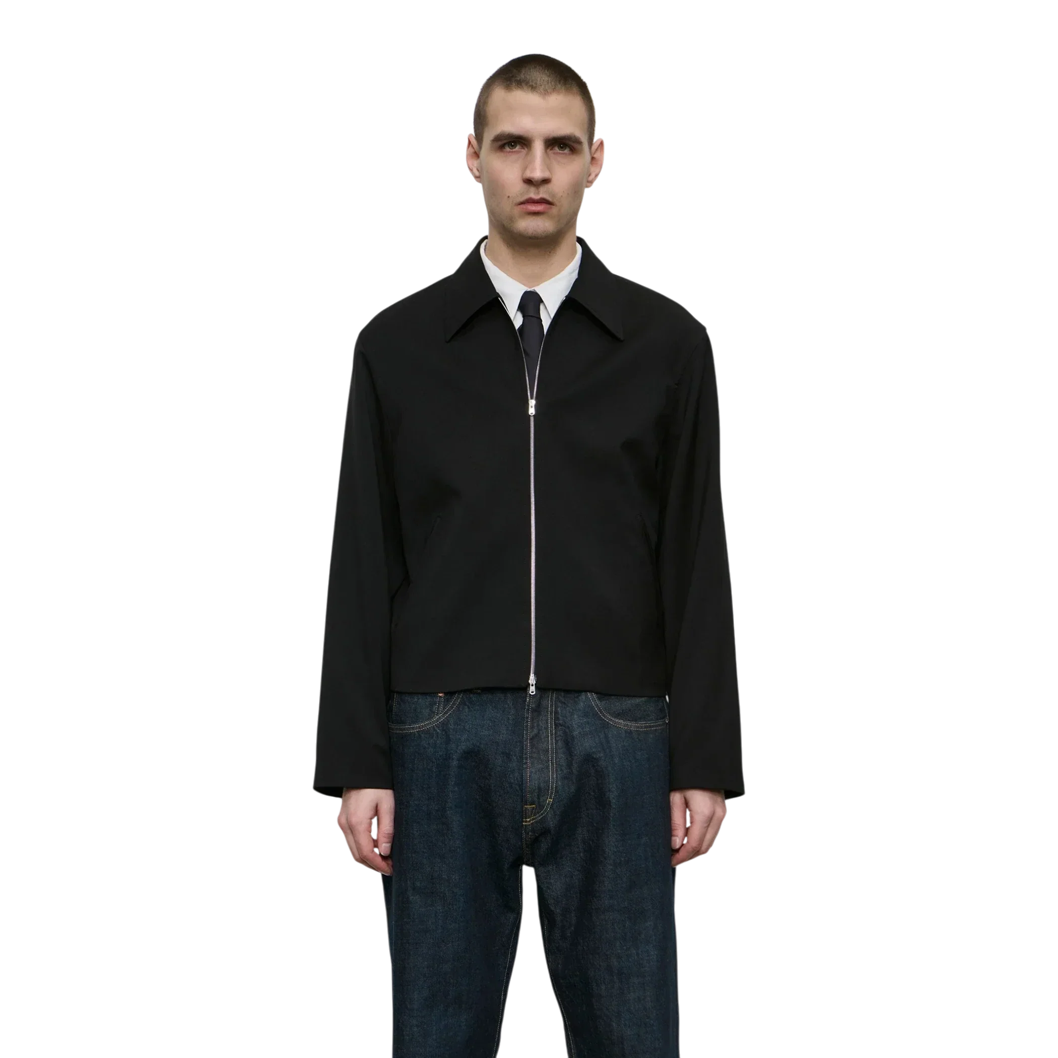 Our Legacy - Mini Jacket - Black Worsted Wool - Image 2