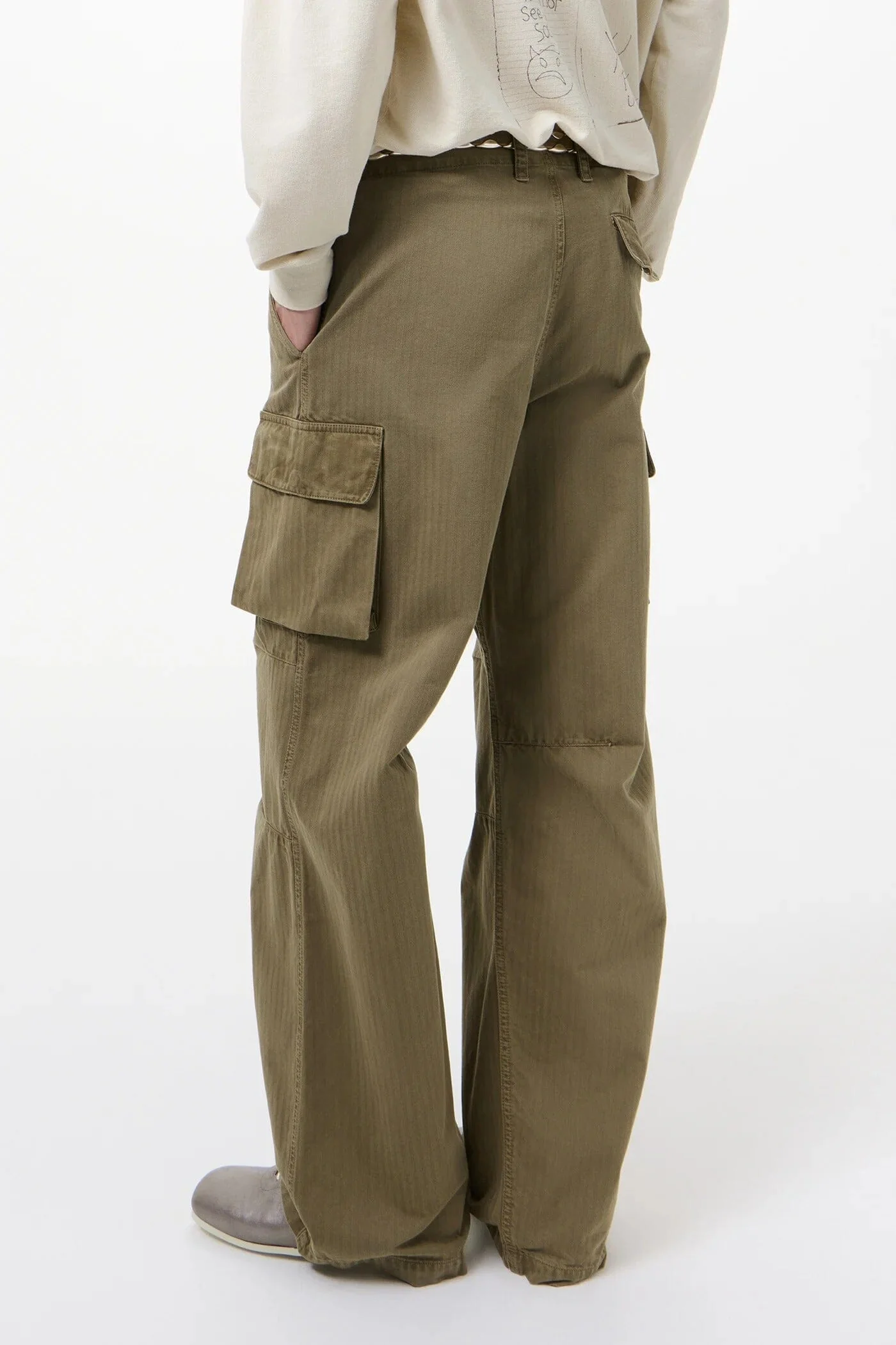 Our Legacy - Mount Cargo - Uniform Olive Herringbone - Image 5