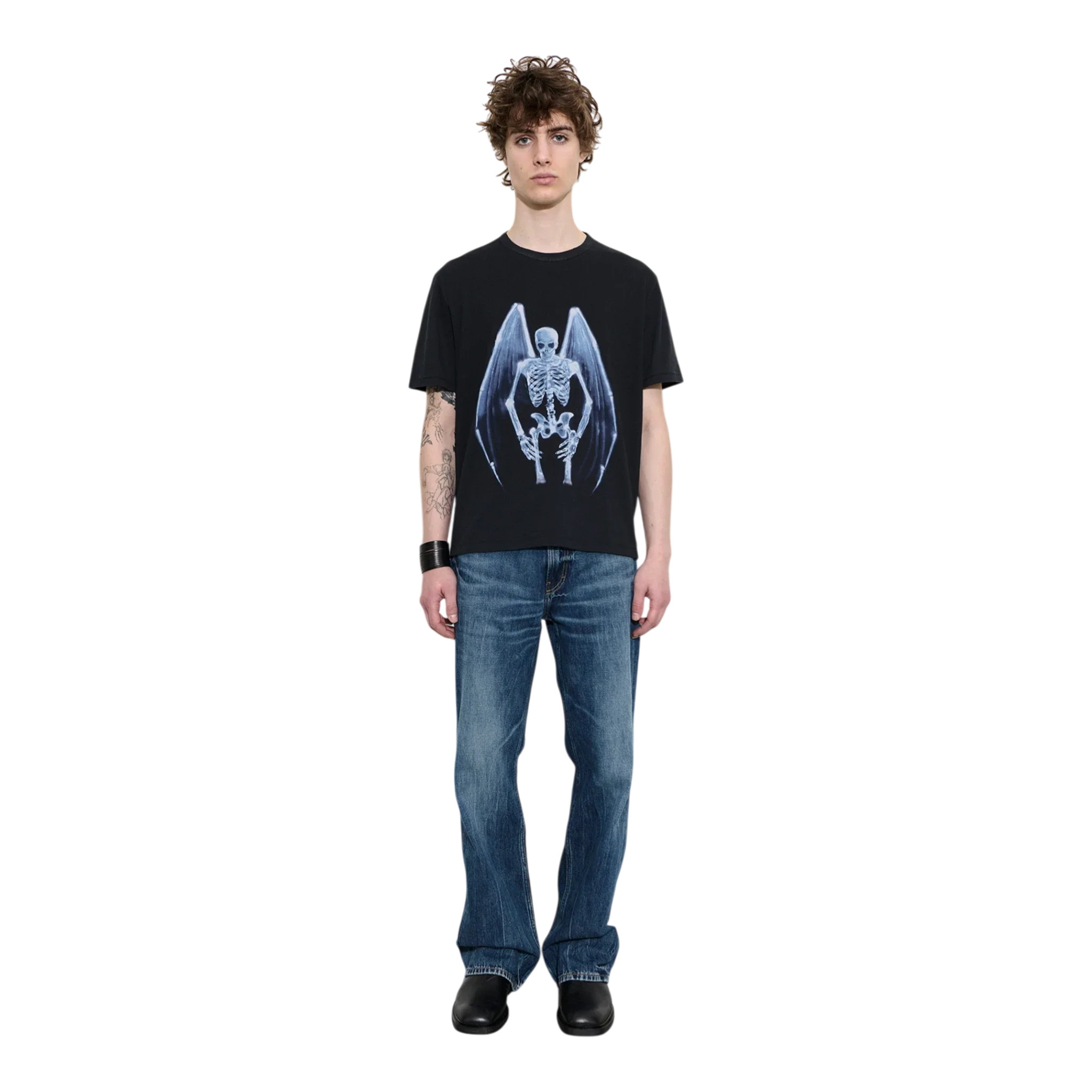 Our Legacy - New Box T-Shirt - Fallen Angel Print - Image 3