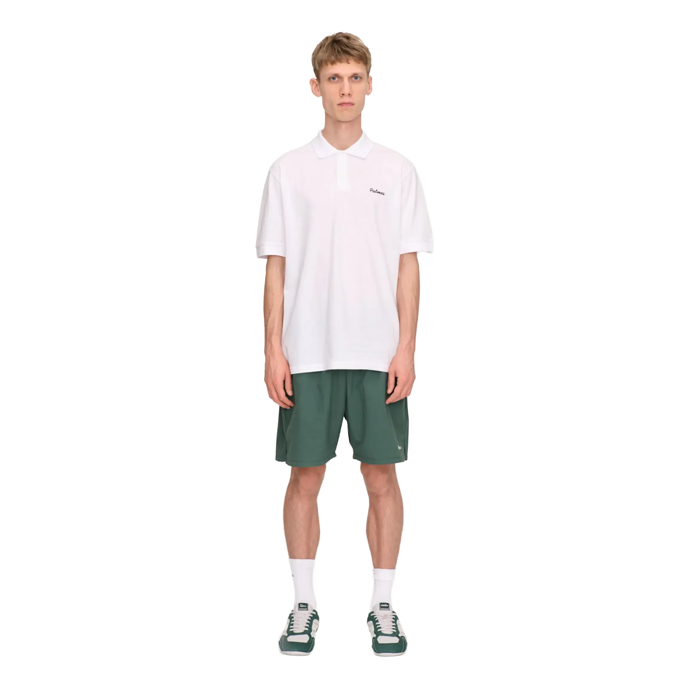 Palmes - Logo Pique Polo - White - Image 2