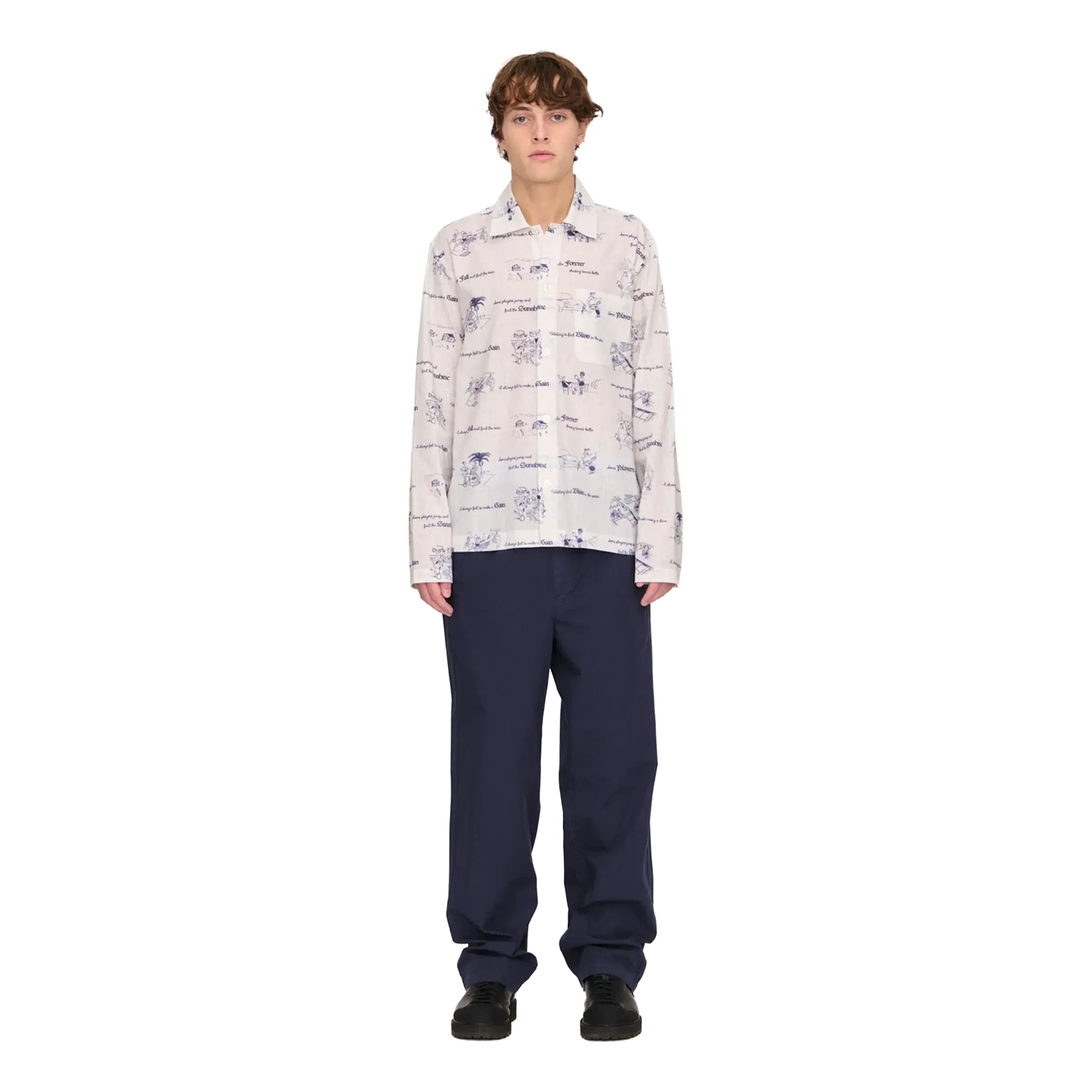 Palmes - Sunshine Linen Shirt - Off-White - Image 2
