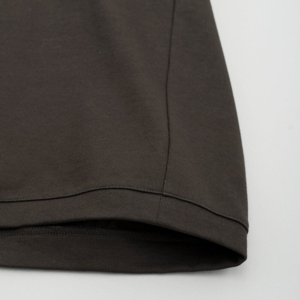 Still by Hand - Half Sleeve Sweatshirt - Brown Charcoal - Image 2