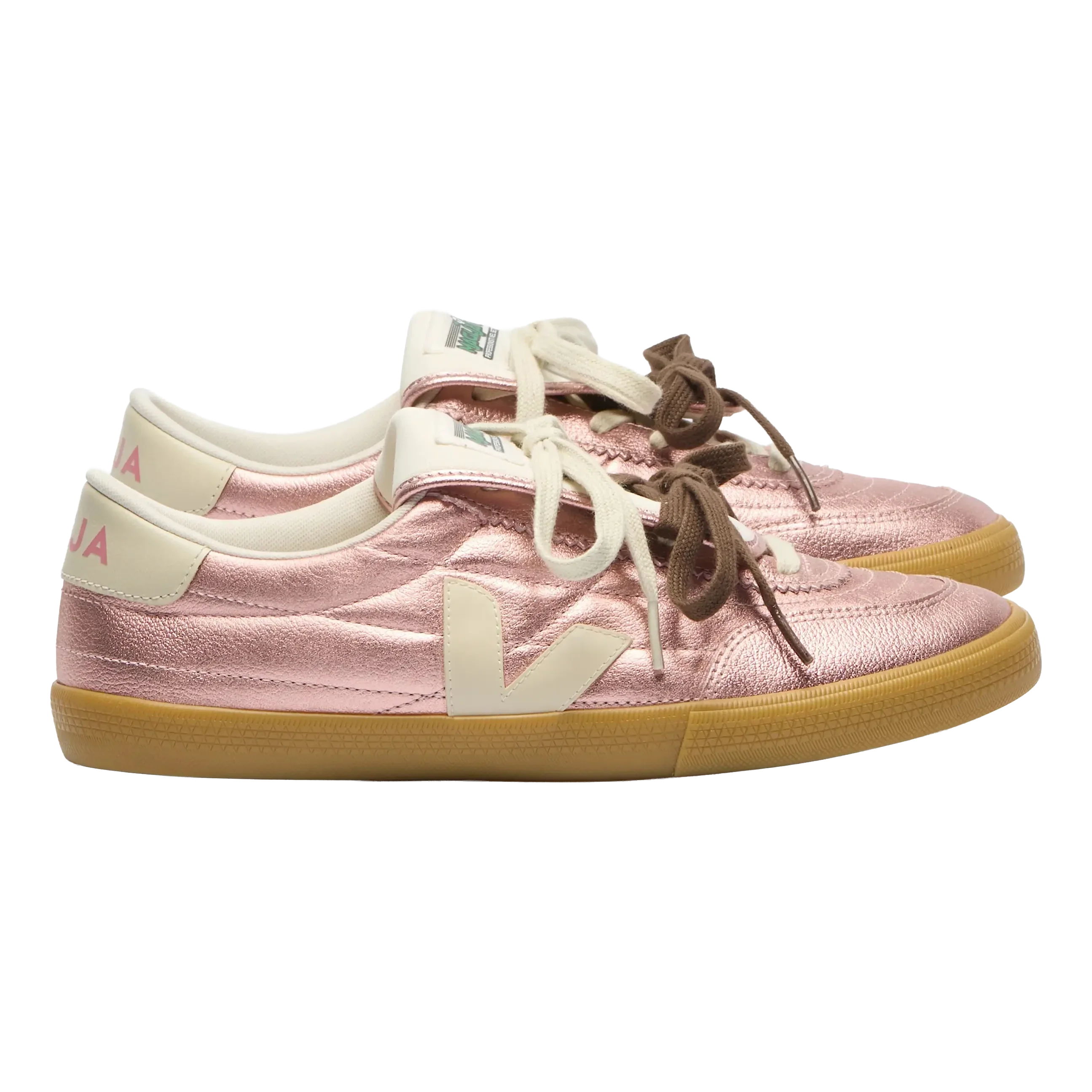 Veja - Panenka x Magliano leather sneakers - Nacre