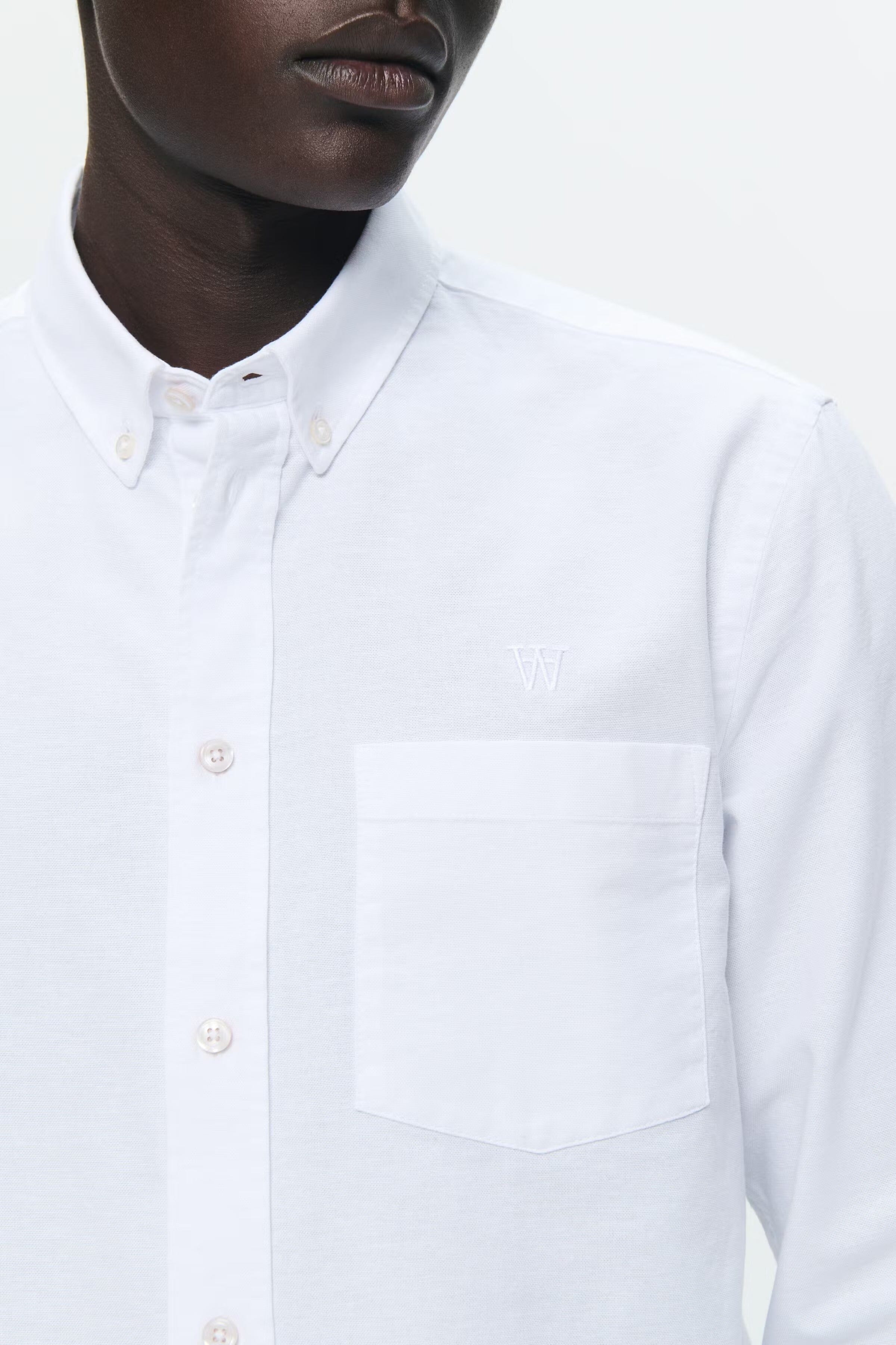 Wood Wood - Adam Shirt - Bright White - Image 5