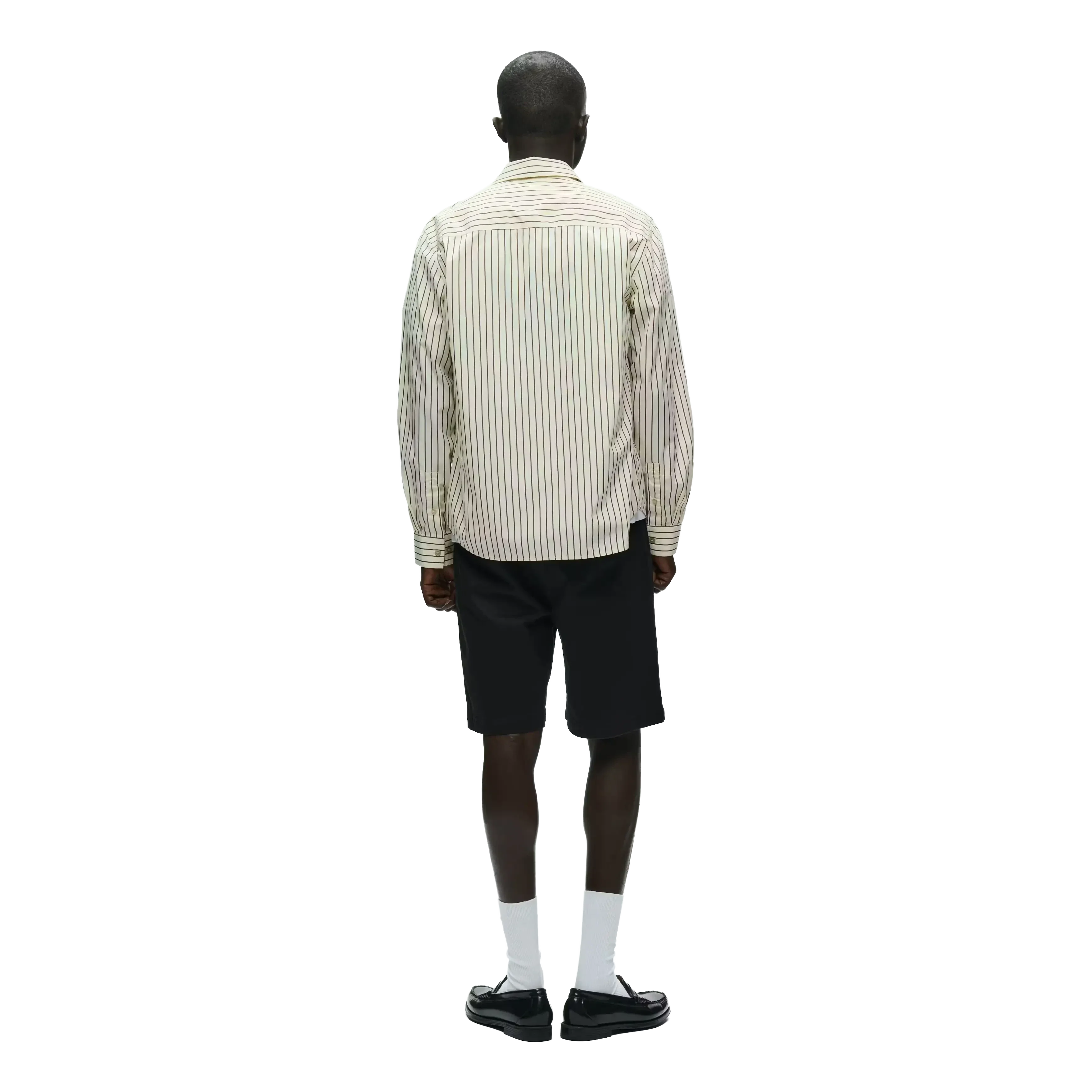 Wood Wood - Adrian Shirt - Desert Palm Stripe - Image 4
