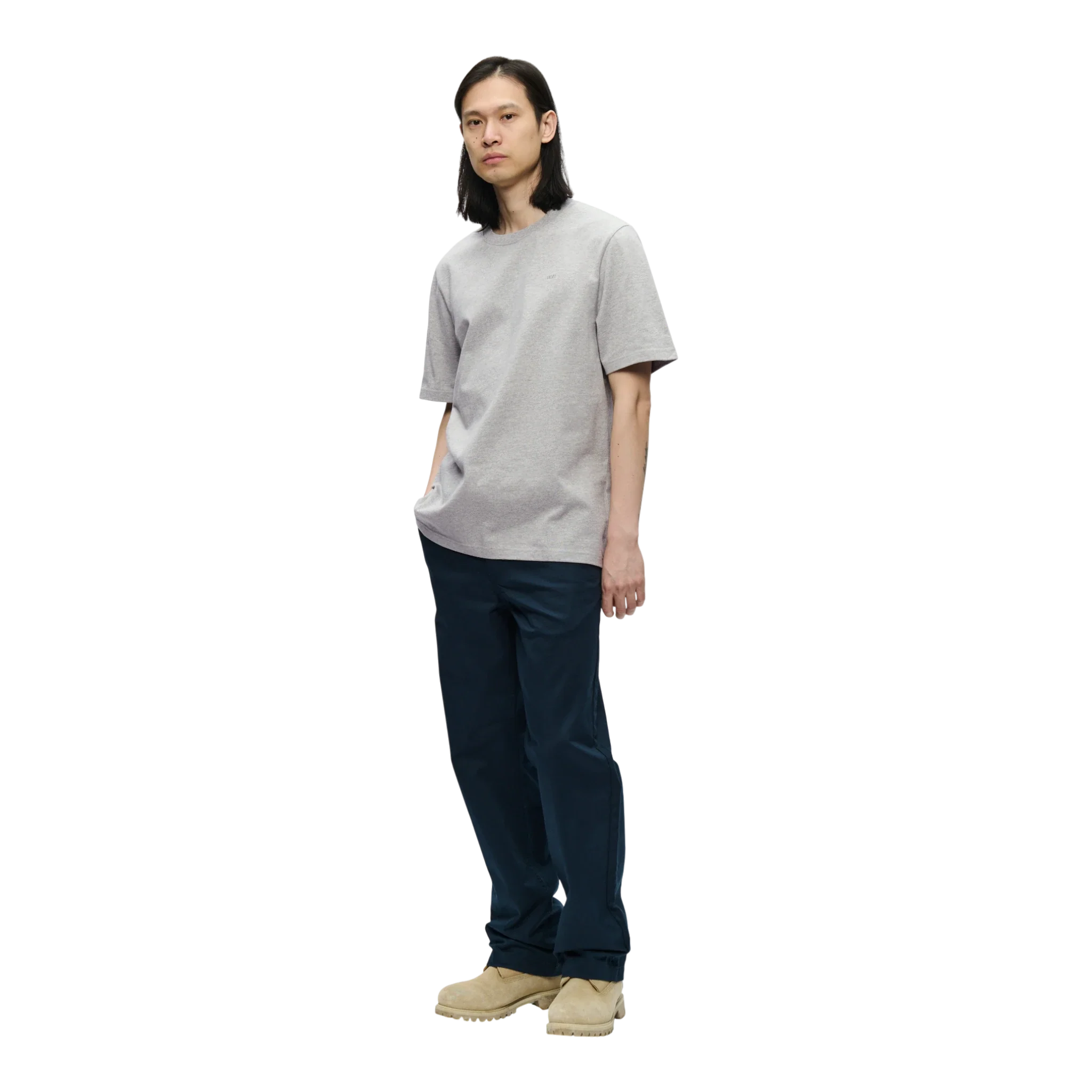 Wood Wood - Bobby T-shirt - Grey - Image 2