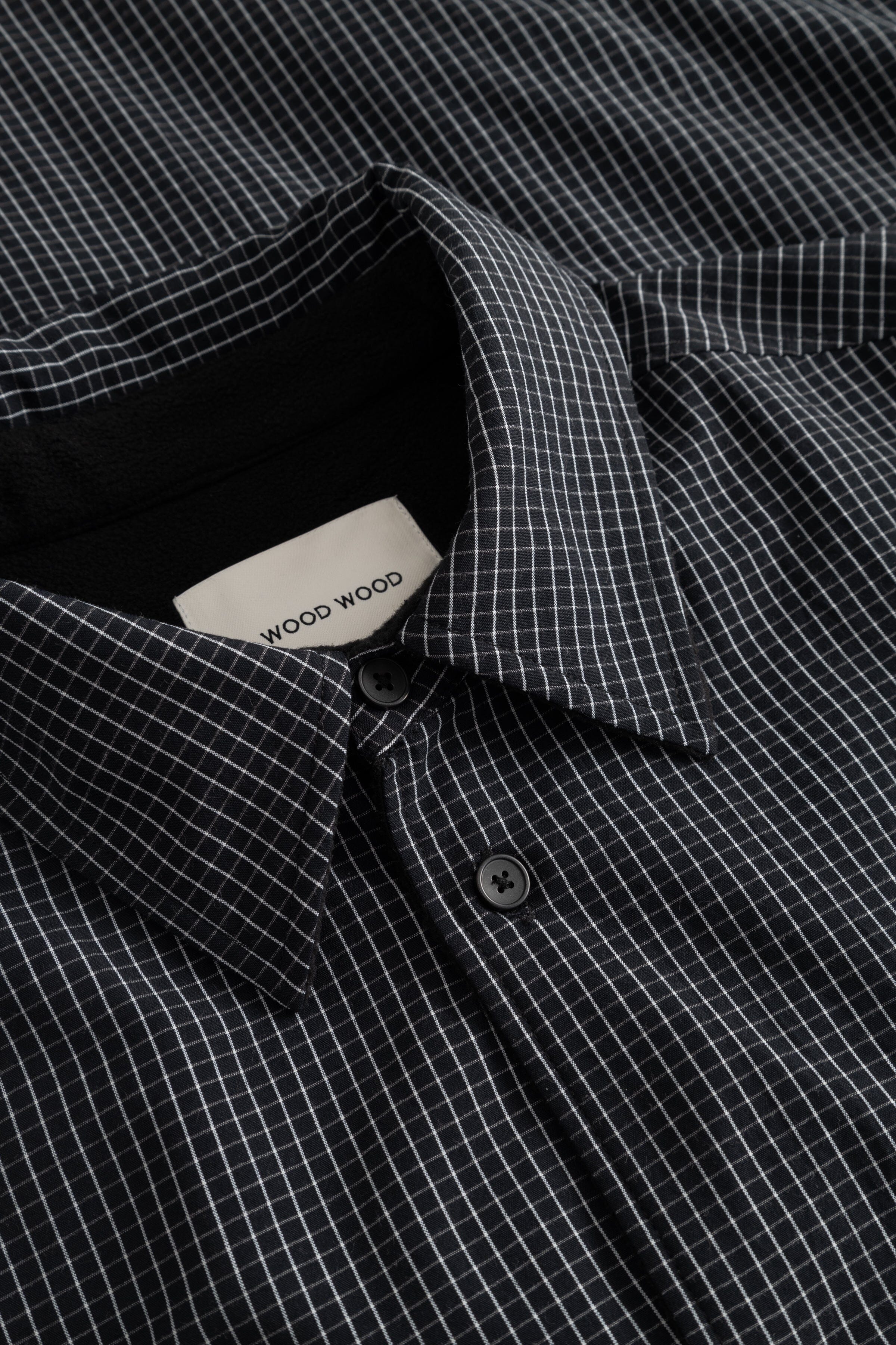 Wood Wood - Kamse Shirt Jacket - Black - Image 5