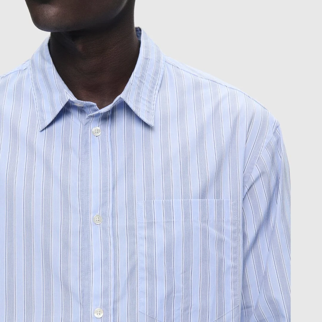 Wood Wood - Nico Shirt - Chambray Blue - Image 6