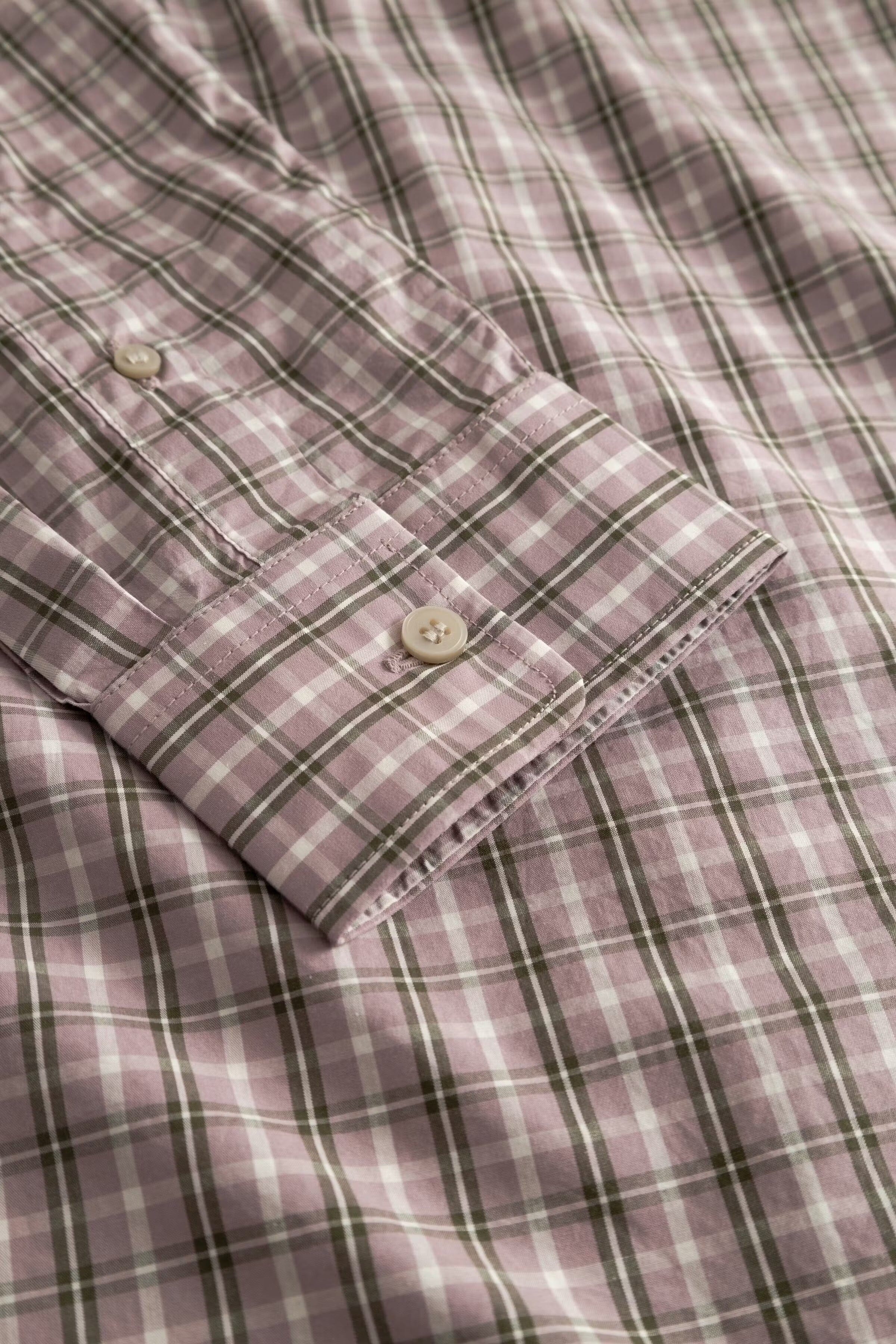 Wood Wood - Nico Shirt - Elderberry Check - Image 8