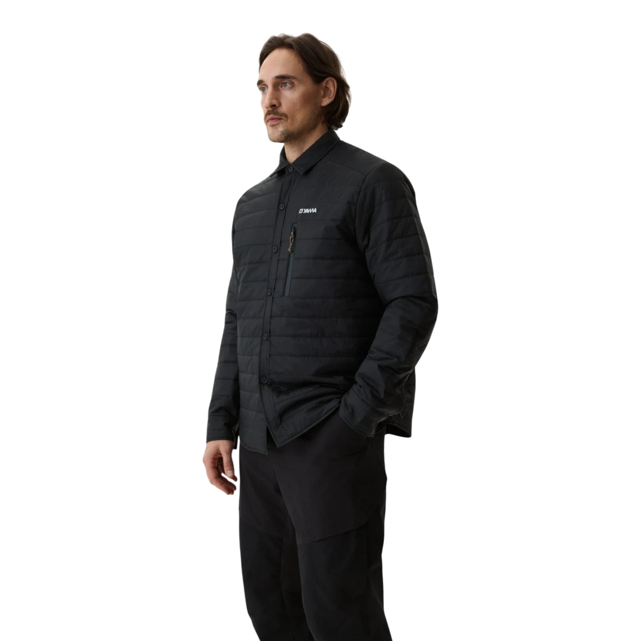 Yama - Ember Puffer Shirt - Anthracite - Image 2