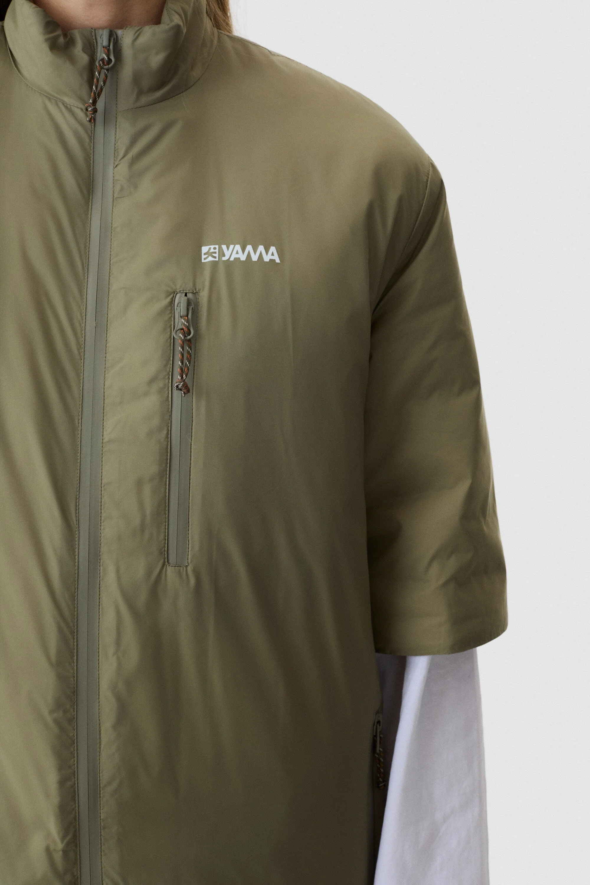 Yama - Strata Plain Jacket - Moss Green - Image 10